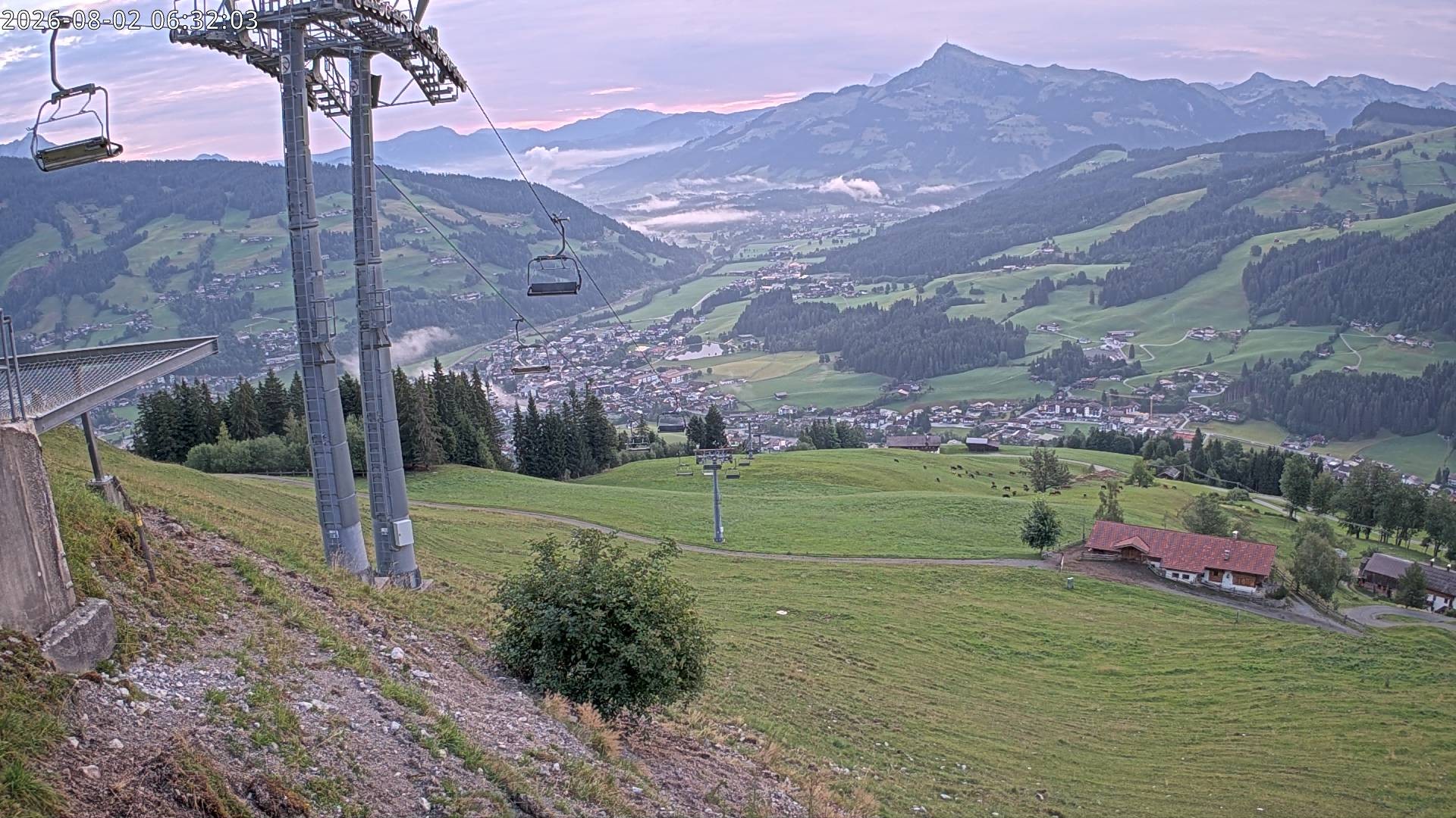 Archiv Foto Webcam Bergstation Gaisberg, Kitzbühel