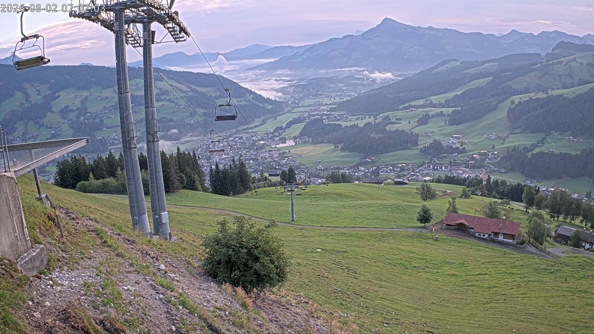 Archiv Foto Webcam Bergstation Gaisberg, Kitzbühel