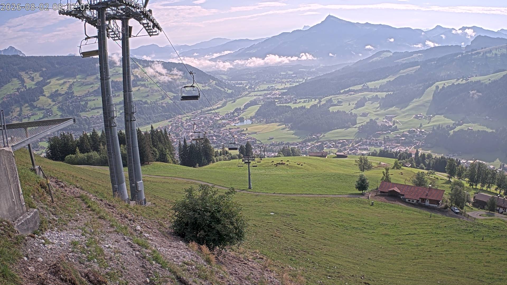Archiv Foto Webcam Bergstation Gaisberg, Kitzbühel