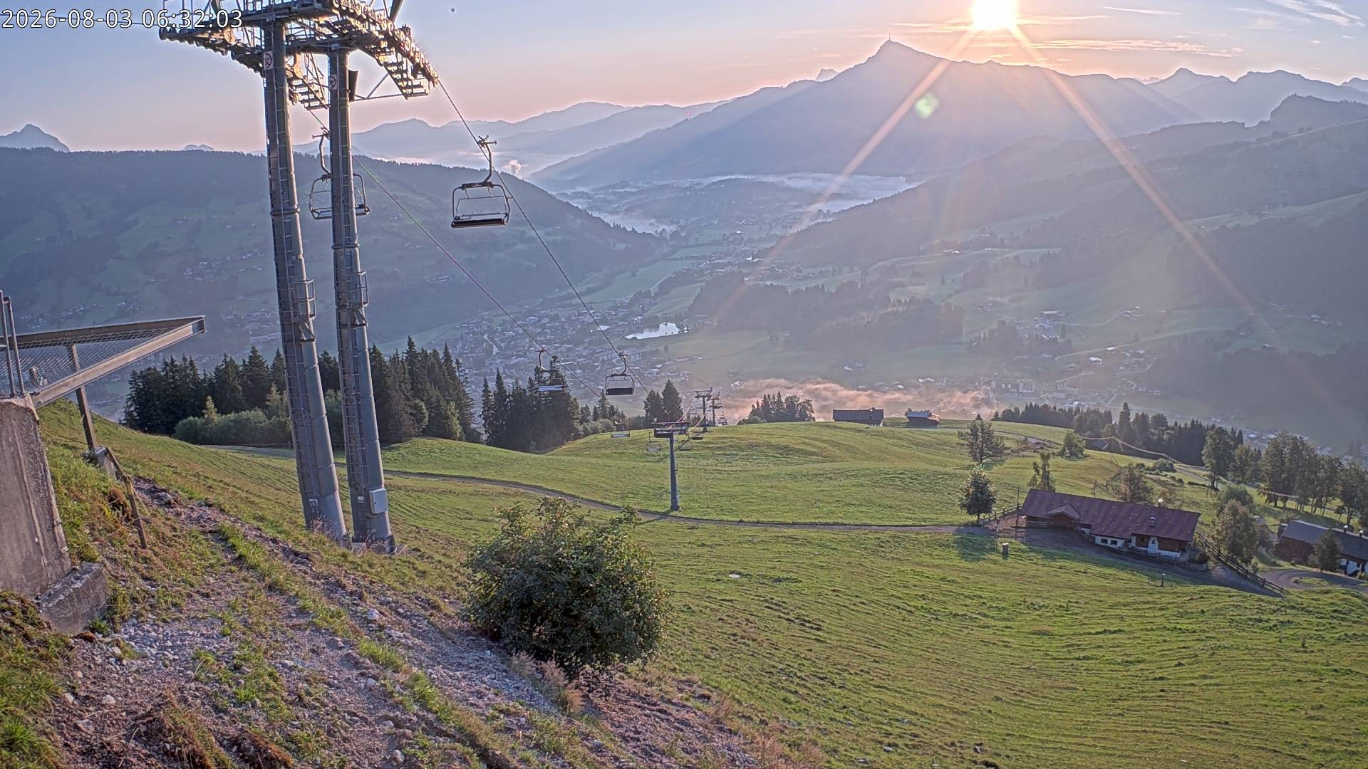 Archiv Foto Webcam Bergstation Gaisberg, Kitzbühel