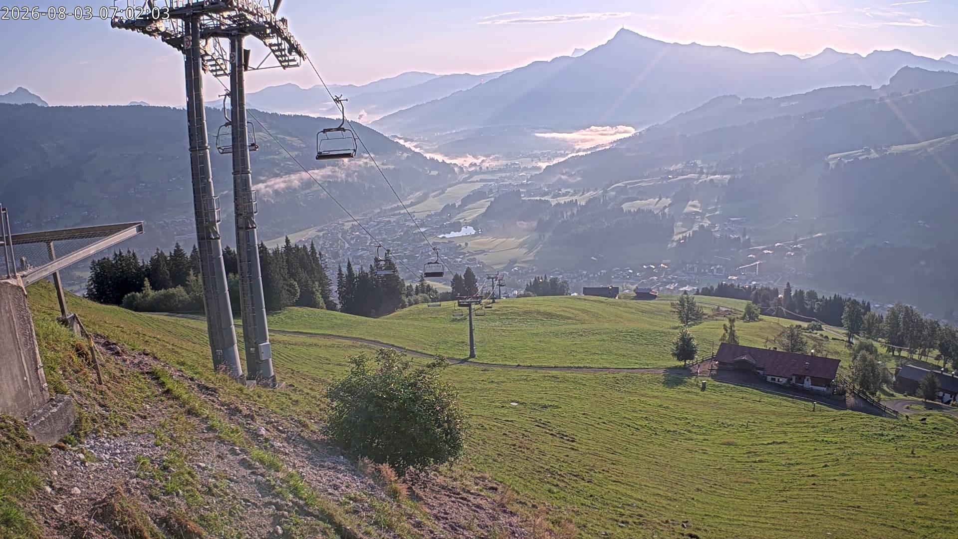 Archiv Foto Webcam Bergstation Gaisberg, Kitzbühel