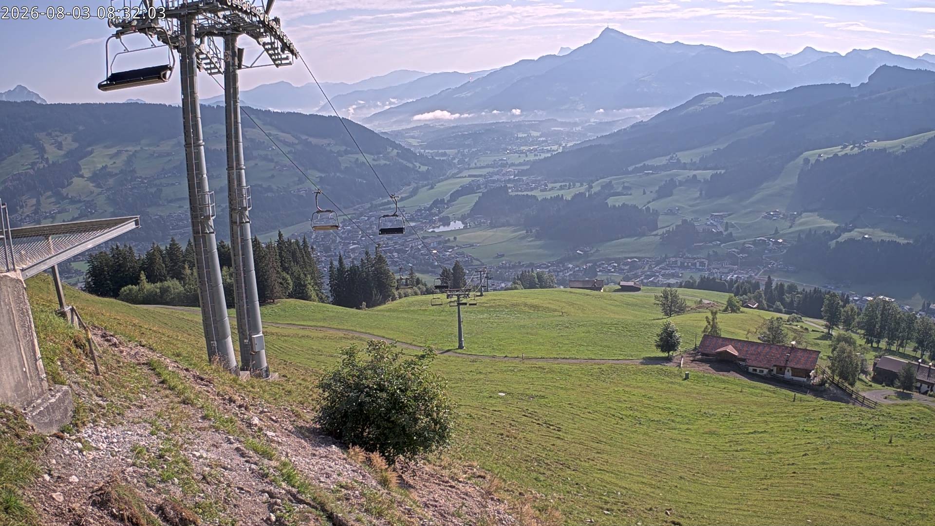 Archiv Foto Webcam Bergstation Gaisberg, Kitzbühel