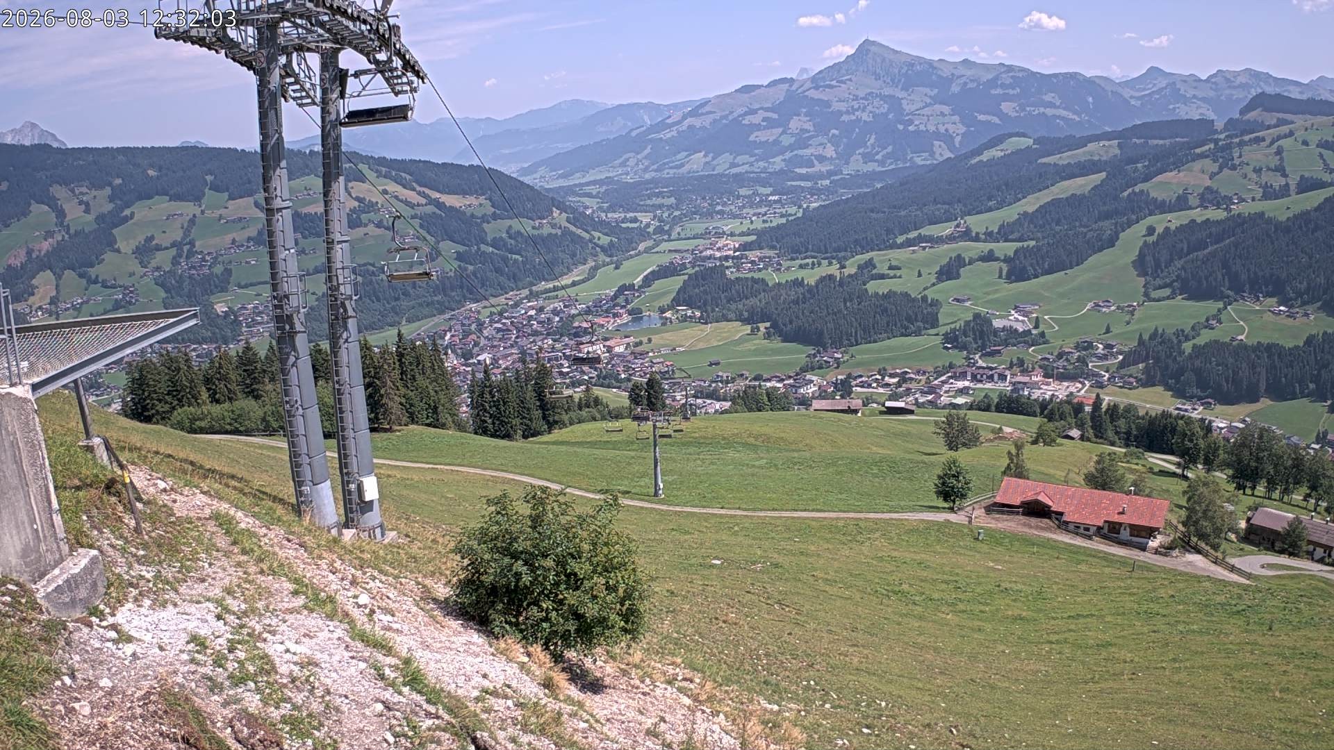 Archiv Foto Webcam Bergstation Gaisberg, Kitzbühel