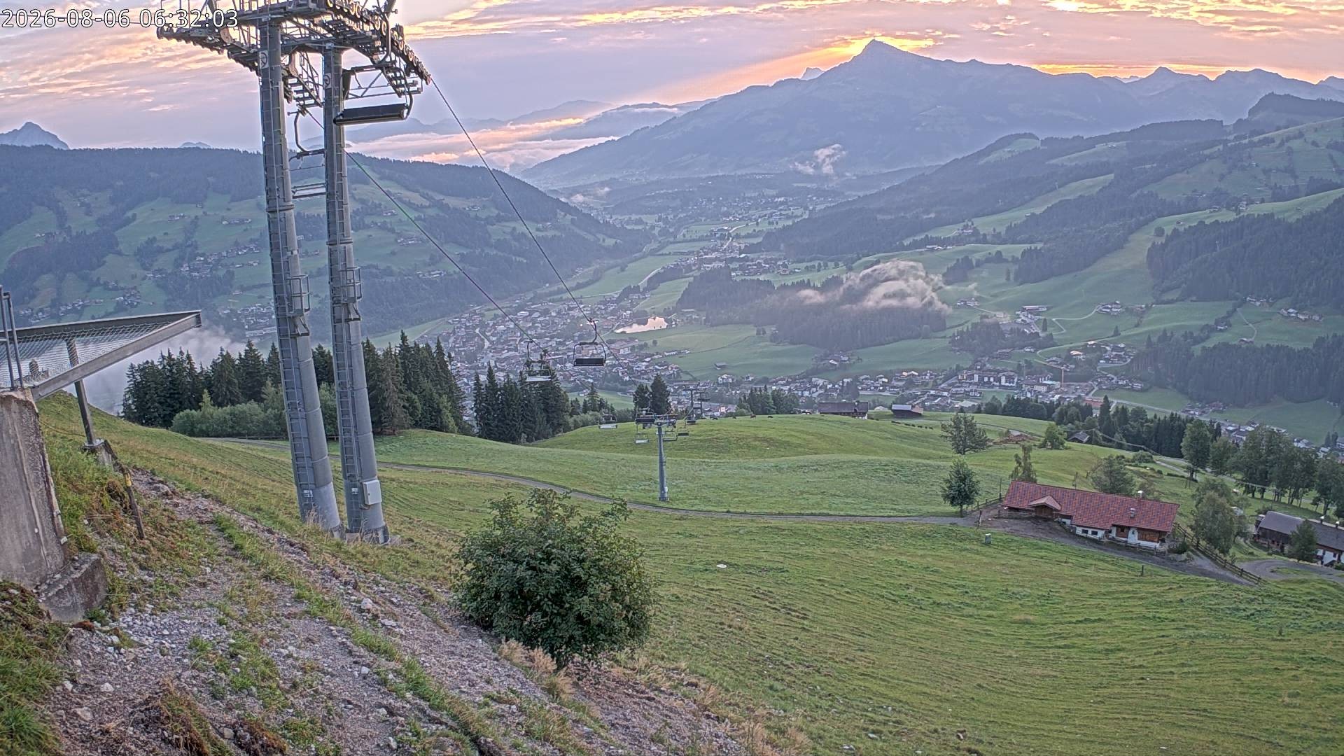 Archiv Foto Webcam Bergstation Gaisberg, Kitzbühel