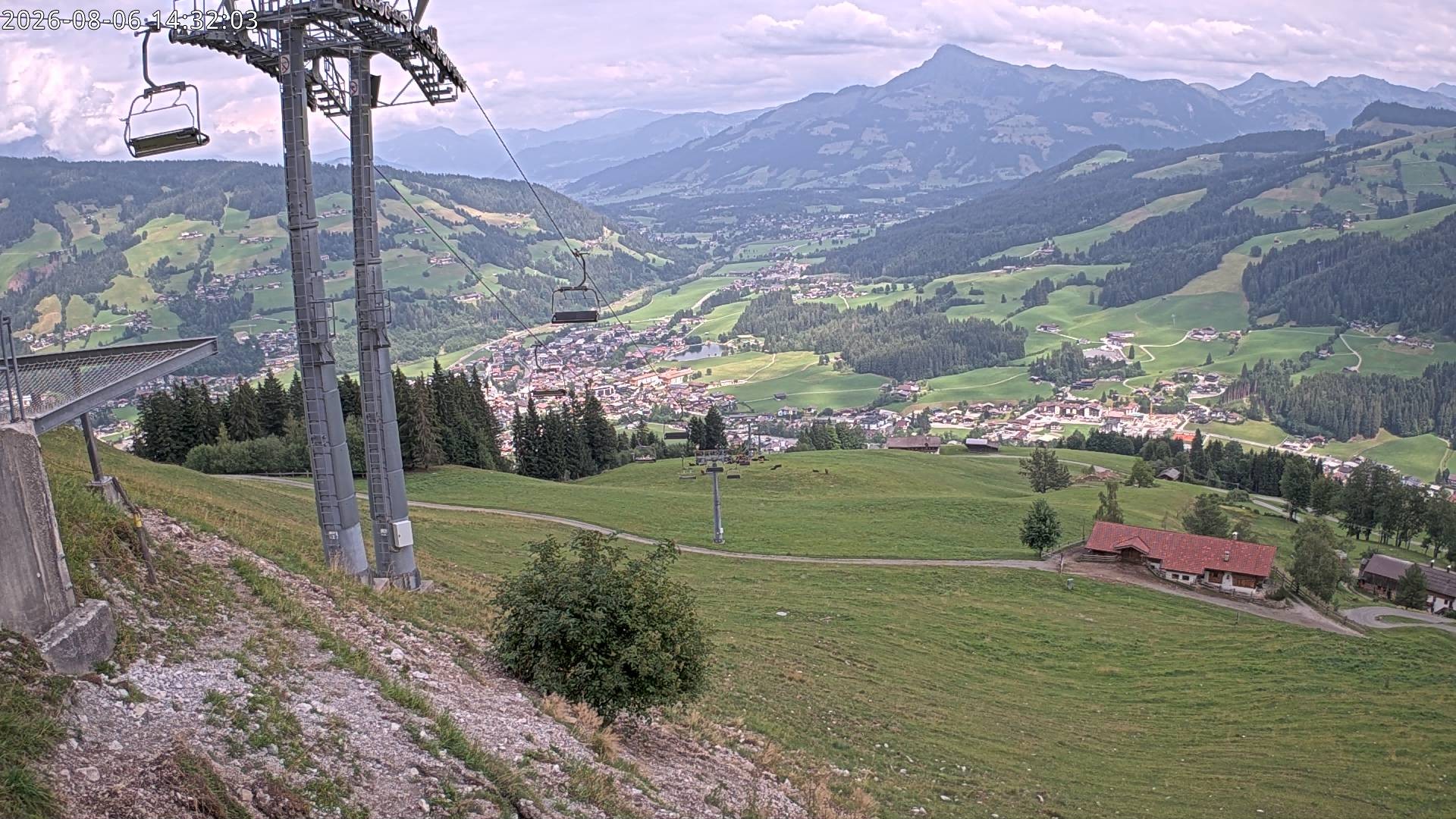 Archiv Foto Webcam Bergstation Gaisberg, Kitzbühel