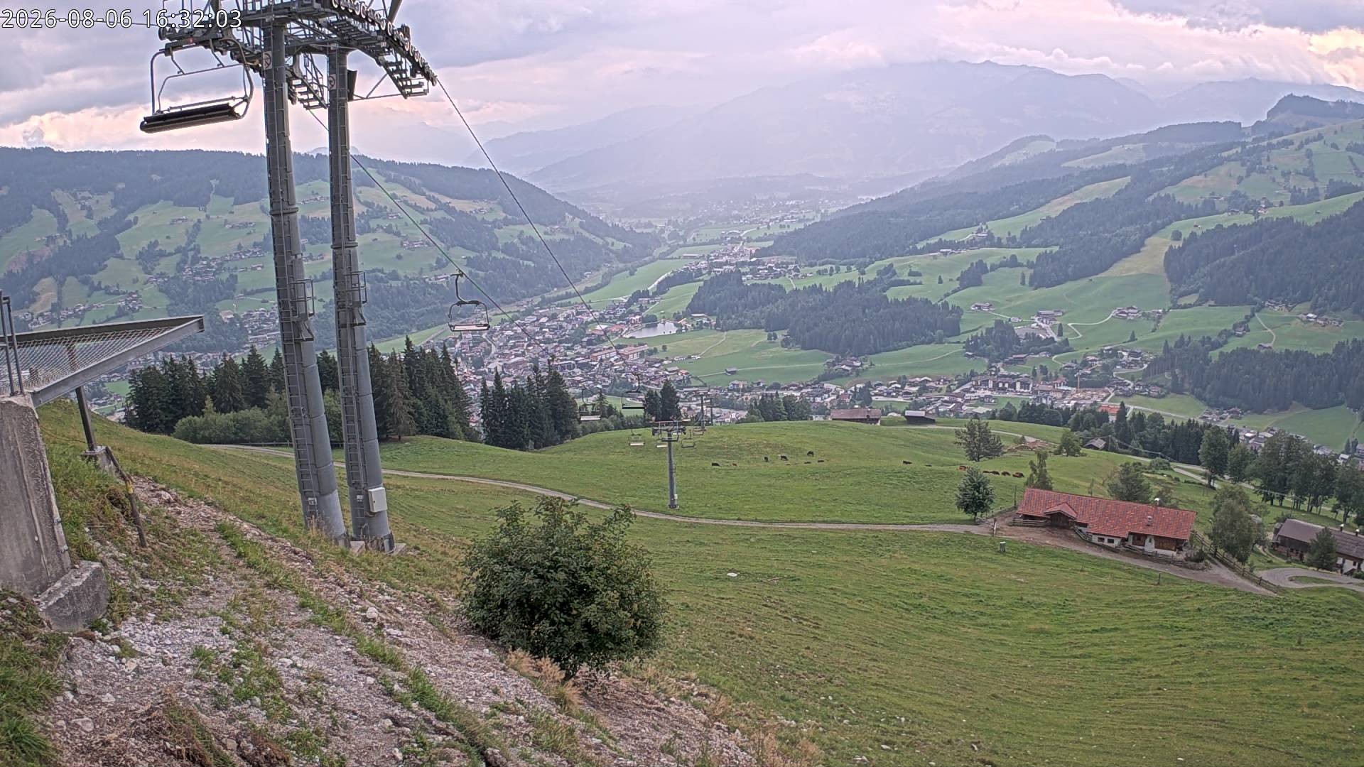 Archiv Foto Webcam Bergstation Gaisberg, Kitzbühel