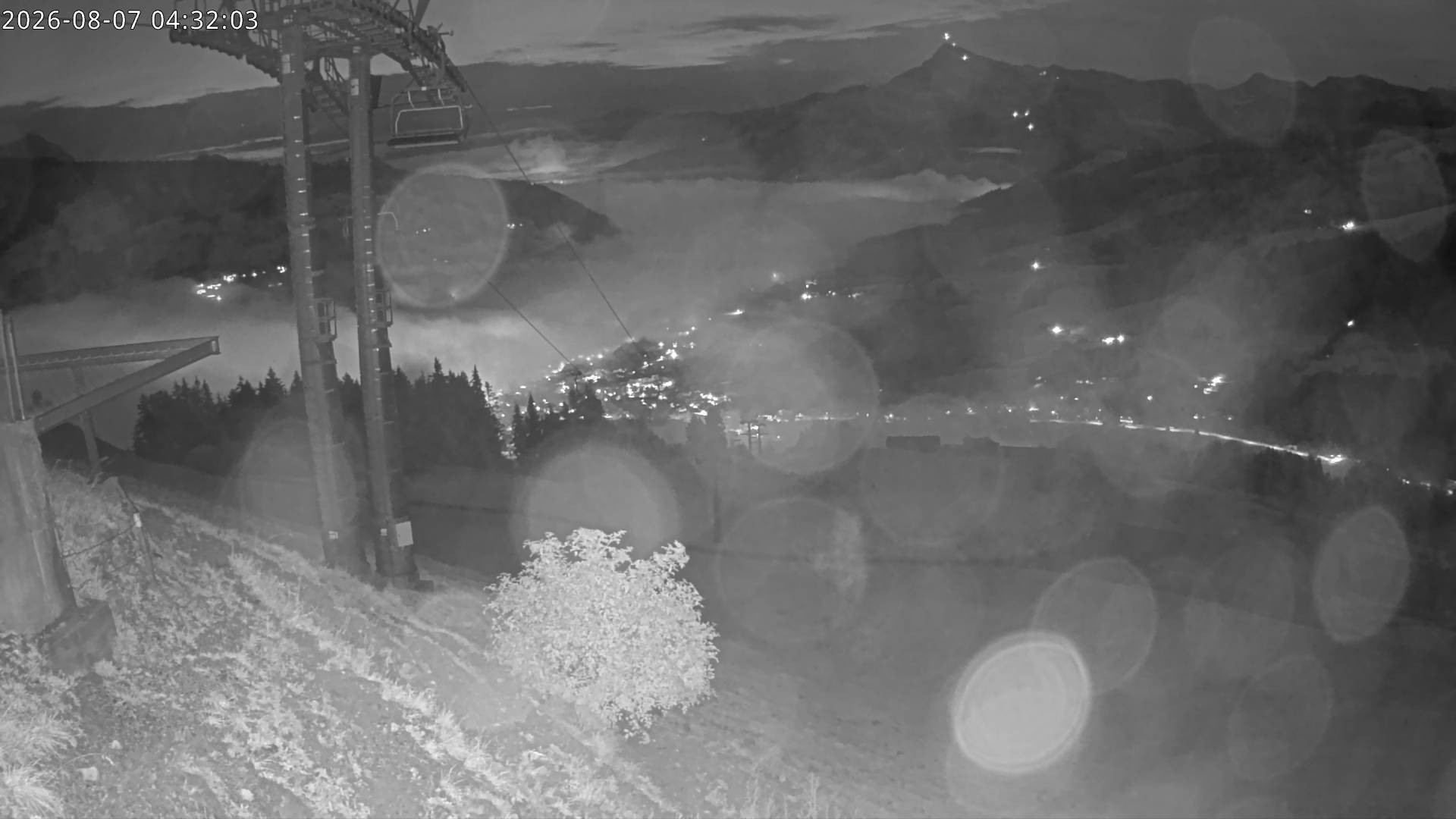 Archived image Webcam Gaisberg mountain station