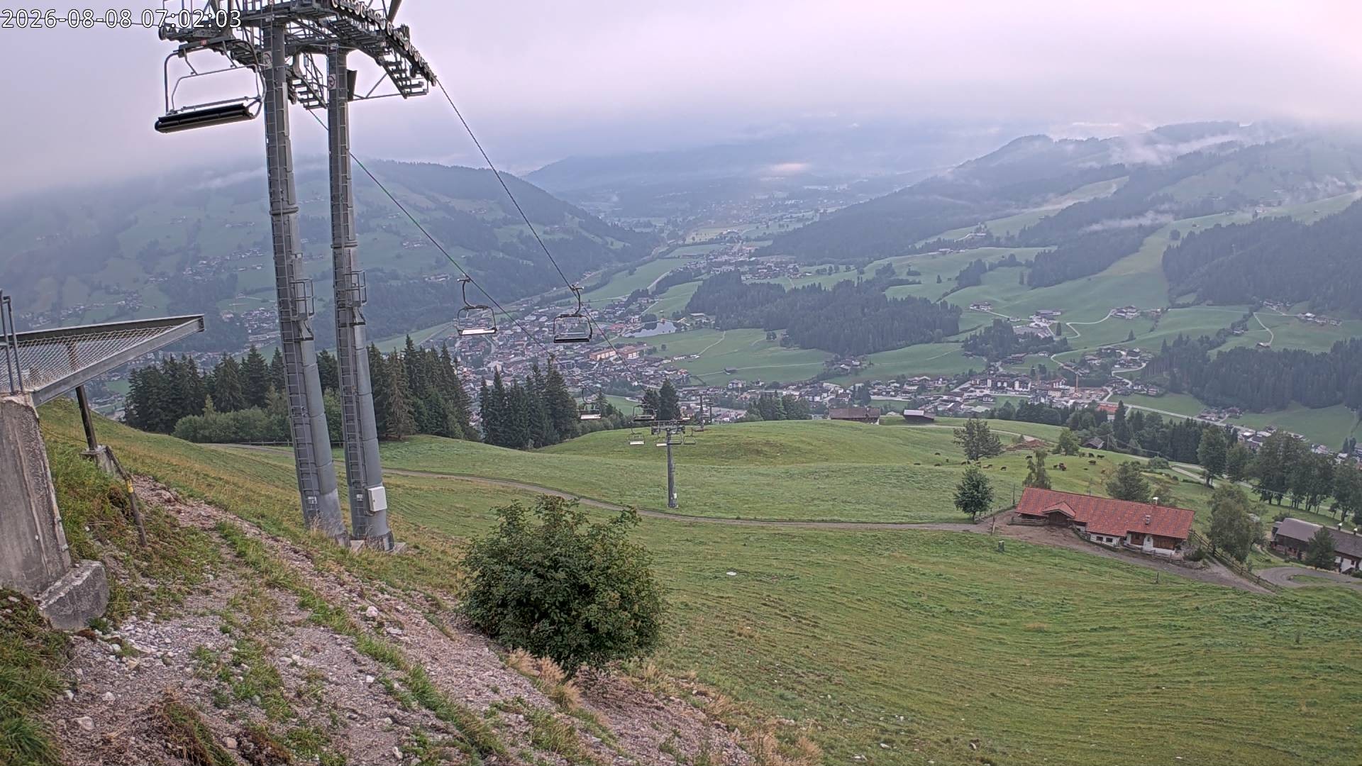 Archiv Foto Webcam Bergstation Gaisberg, Kitzbühel