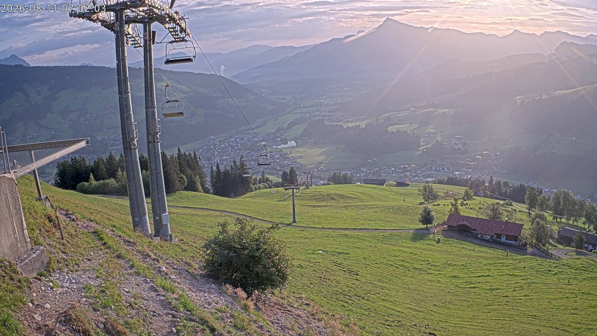 Archived image Webcam Gaisberg mountain station
