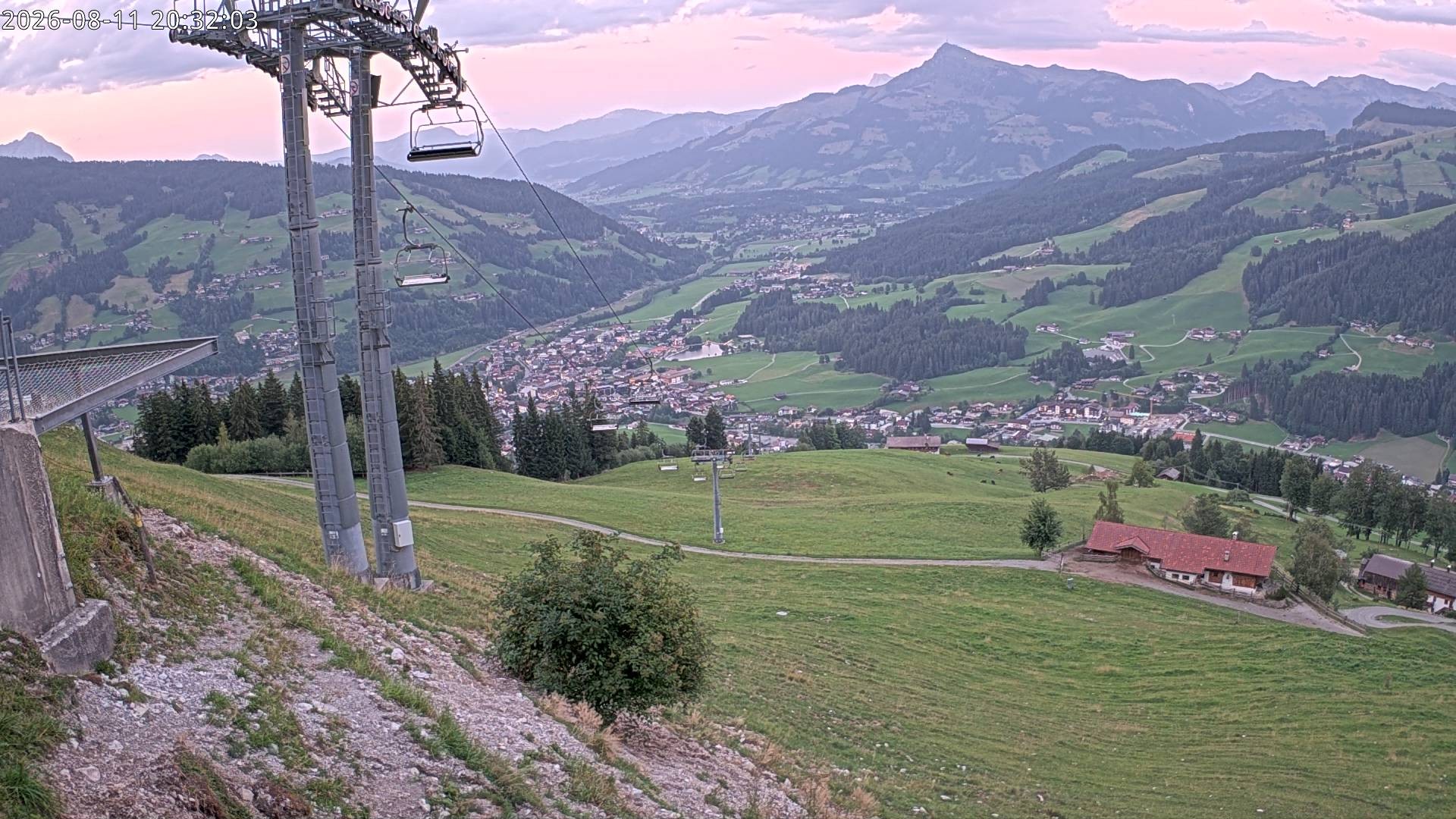 Archiv Foto Webcam Bergstation Gaisberg, Kitzbühel