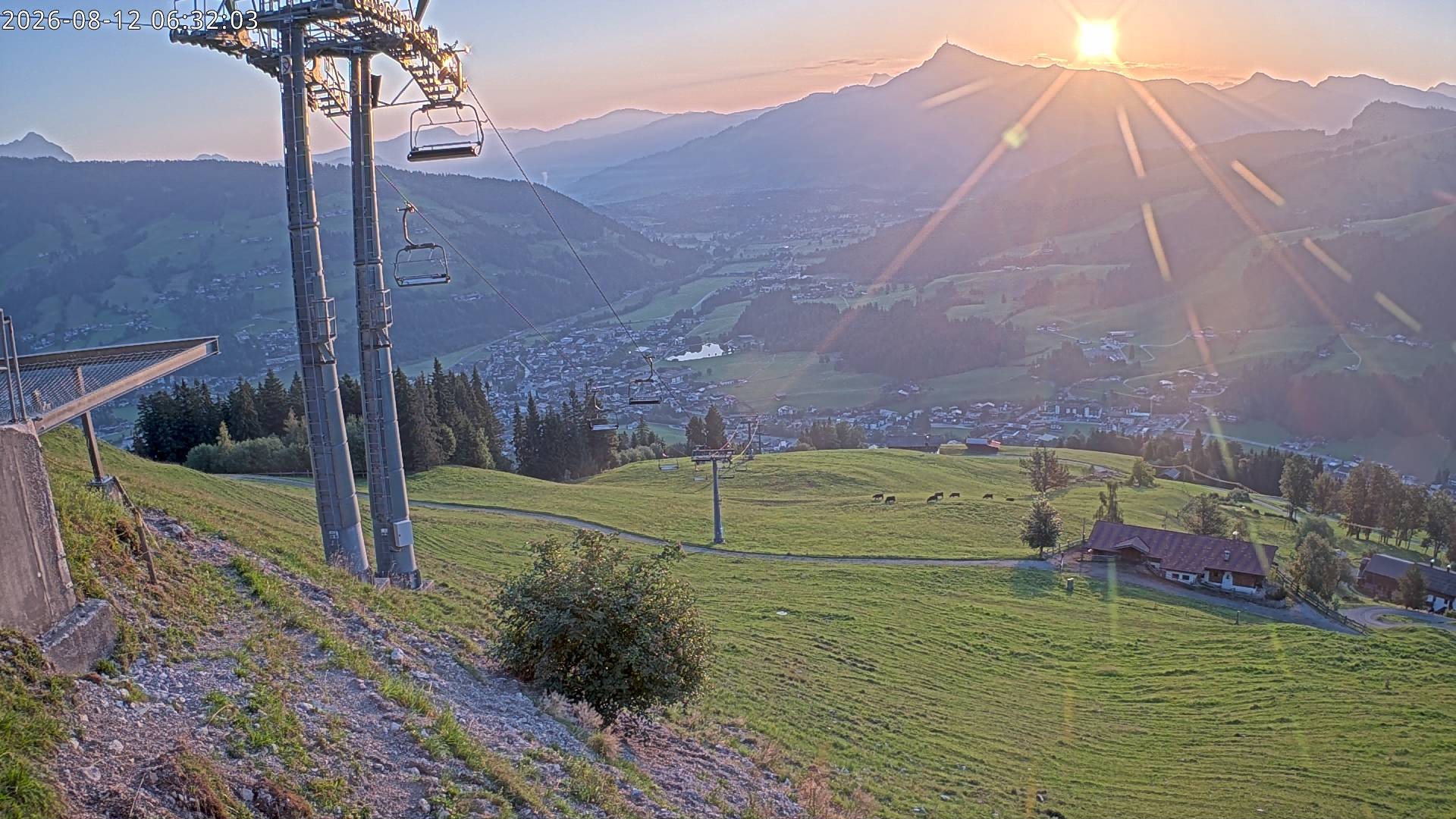 Archiv Foto Webcam Bergstation Gaisberg, Kitzbühel