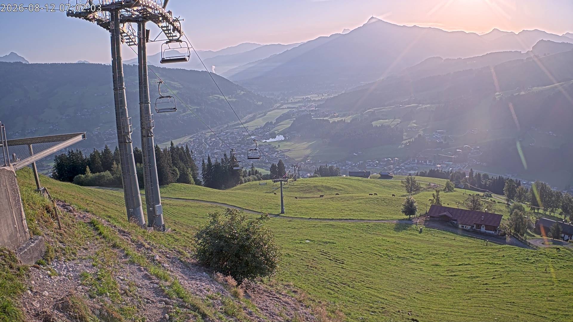 Archiv Foto Webcam Bergstation Gaisberg, Kitzbühel