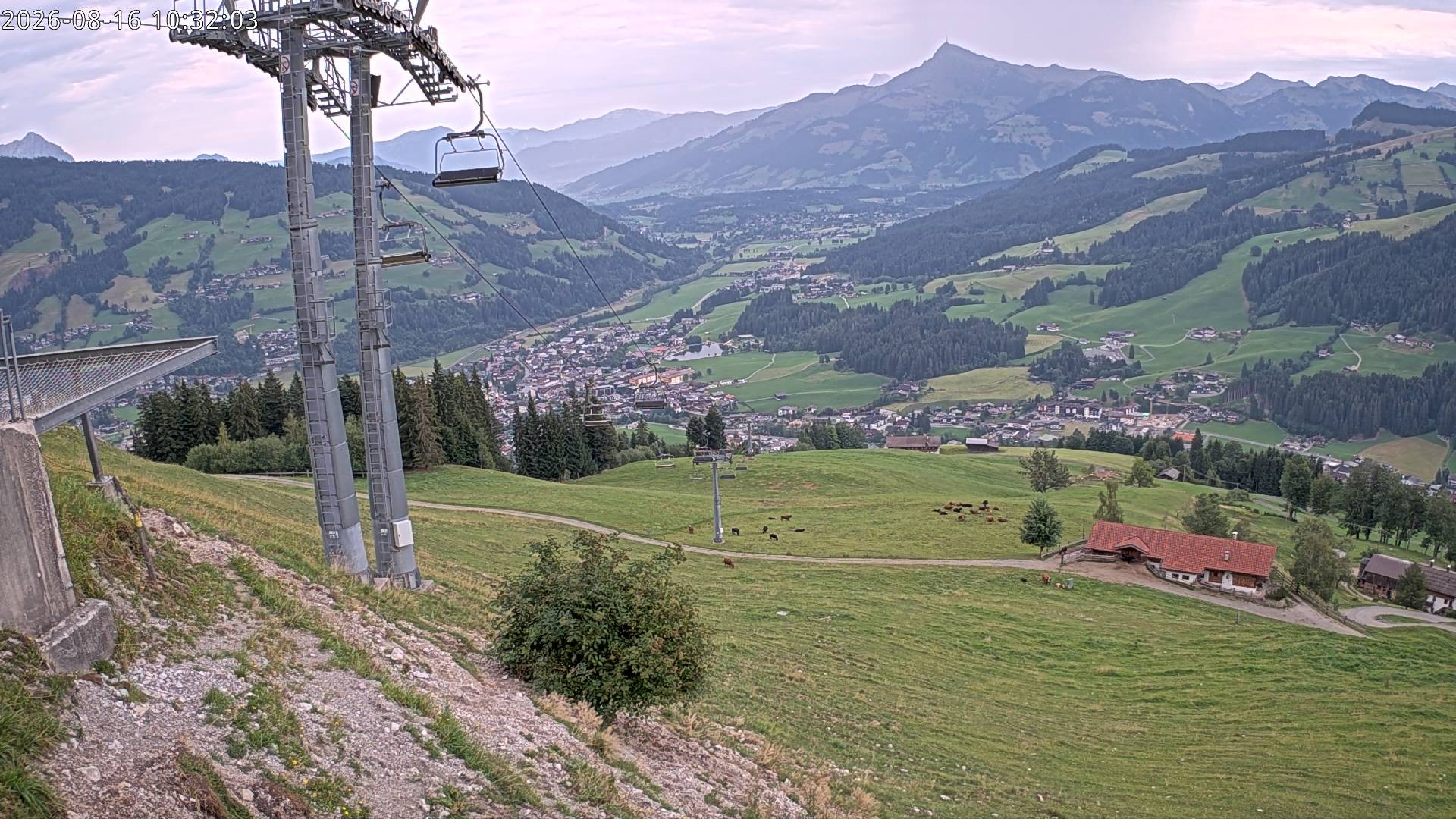 Archiv Foto Webcam Bergstation Gaisberg, Kitzbühel