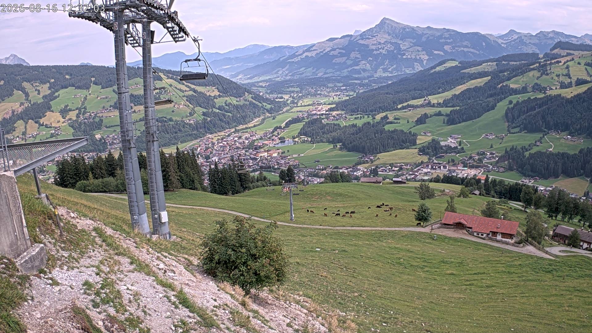 Archiv Foto Webcam Bergstation Gaisberg, Kitzbühel