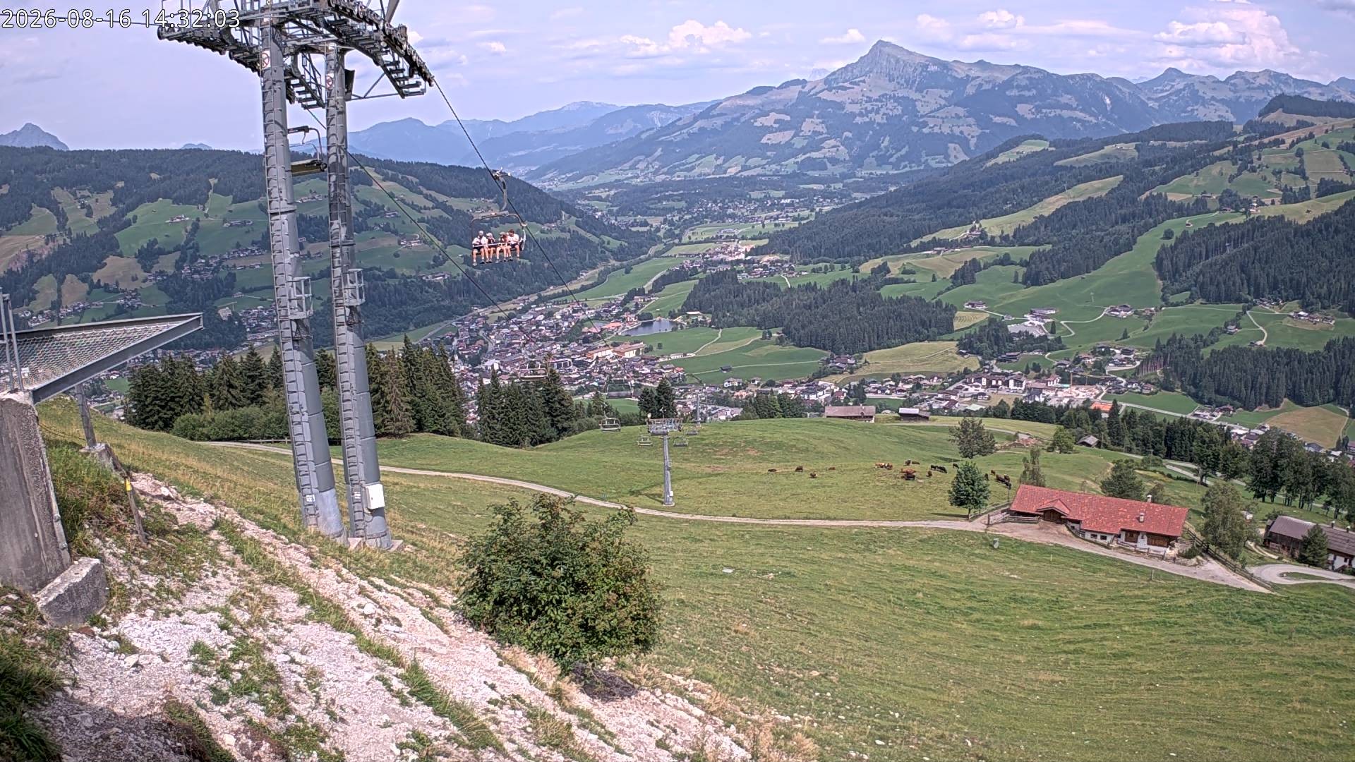 Archiv Foto Webcam Bergstation Gaisberg, Kitzbühel