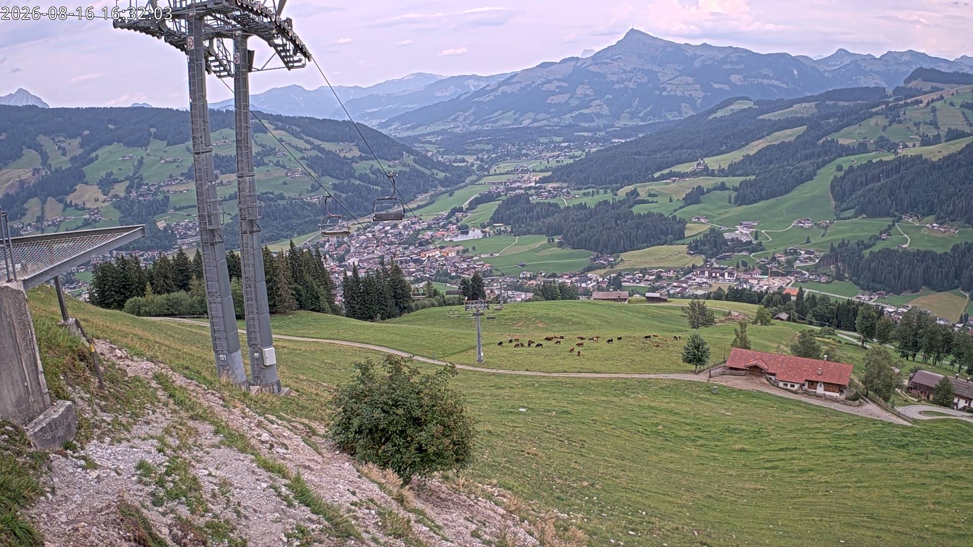 Archiv Foto Webcam Bergstation Gaisberg, Kitzbühel