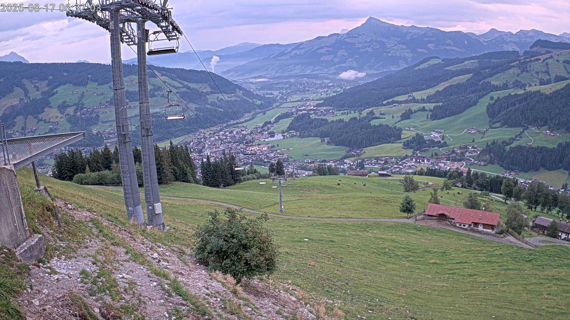 Archiv Foto Webcam Bergstation Gaisberg, Kitzbühel