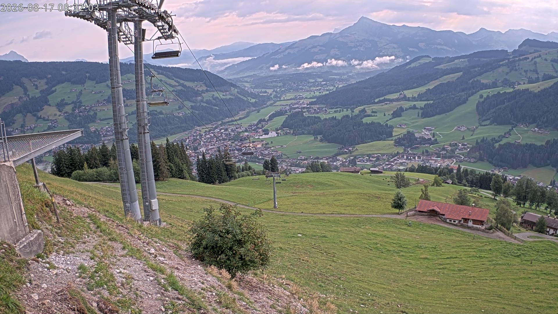 Archiv Foto Webcam Bergstation Gaisberg, Kitzbühel