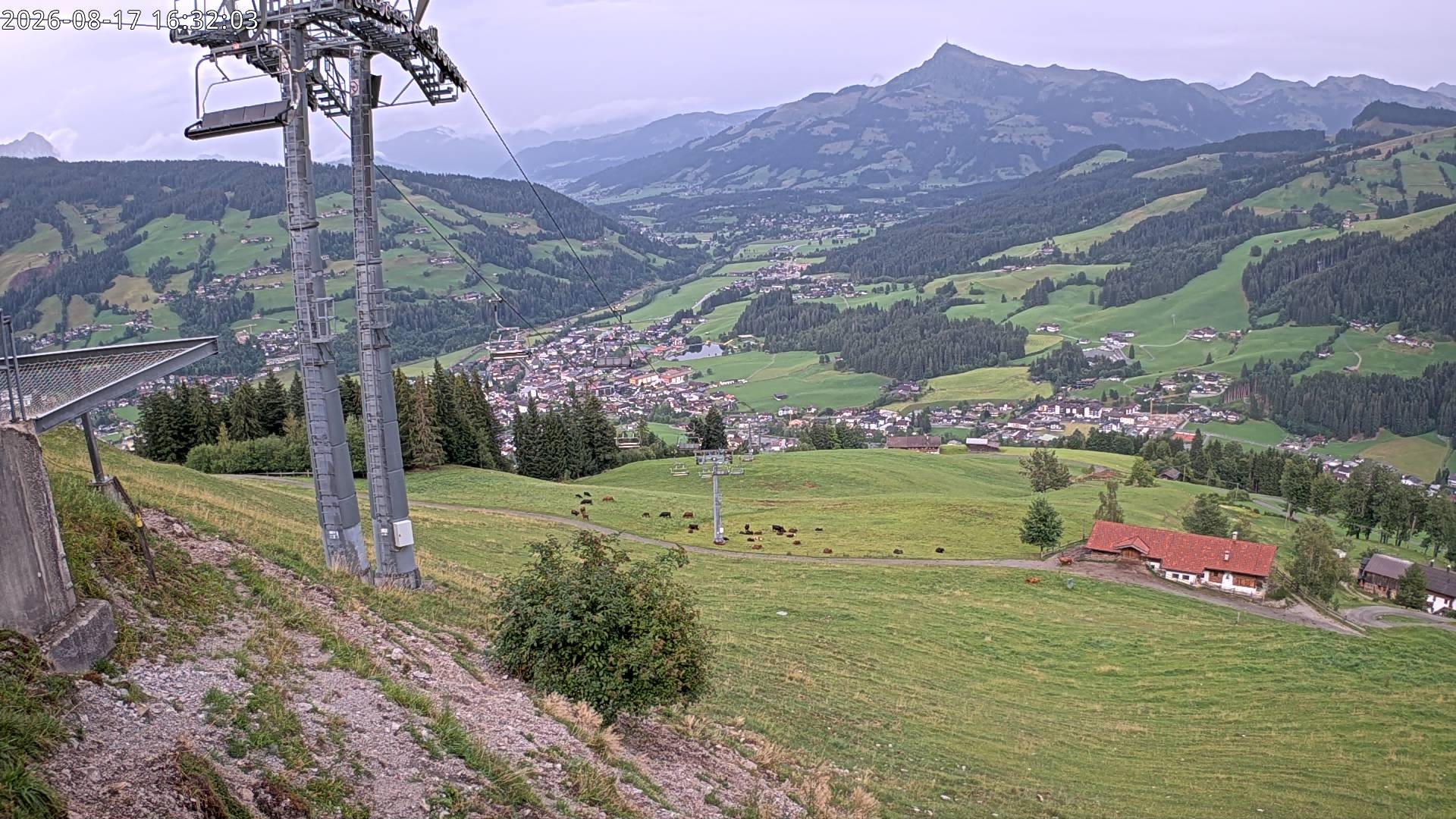Archiv Foto Webcam Bergstation Gaisberg, Kitzbühel