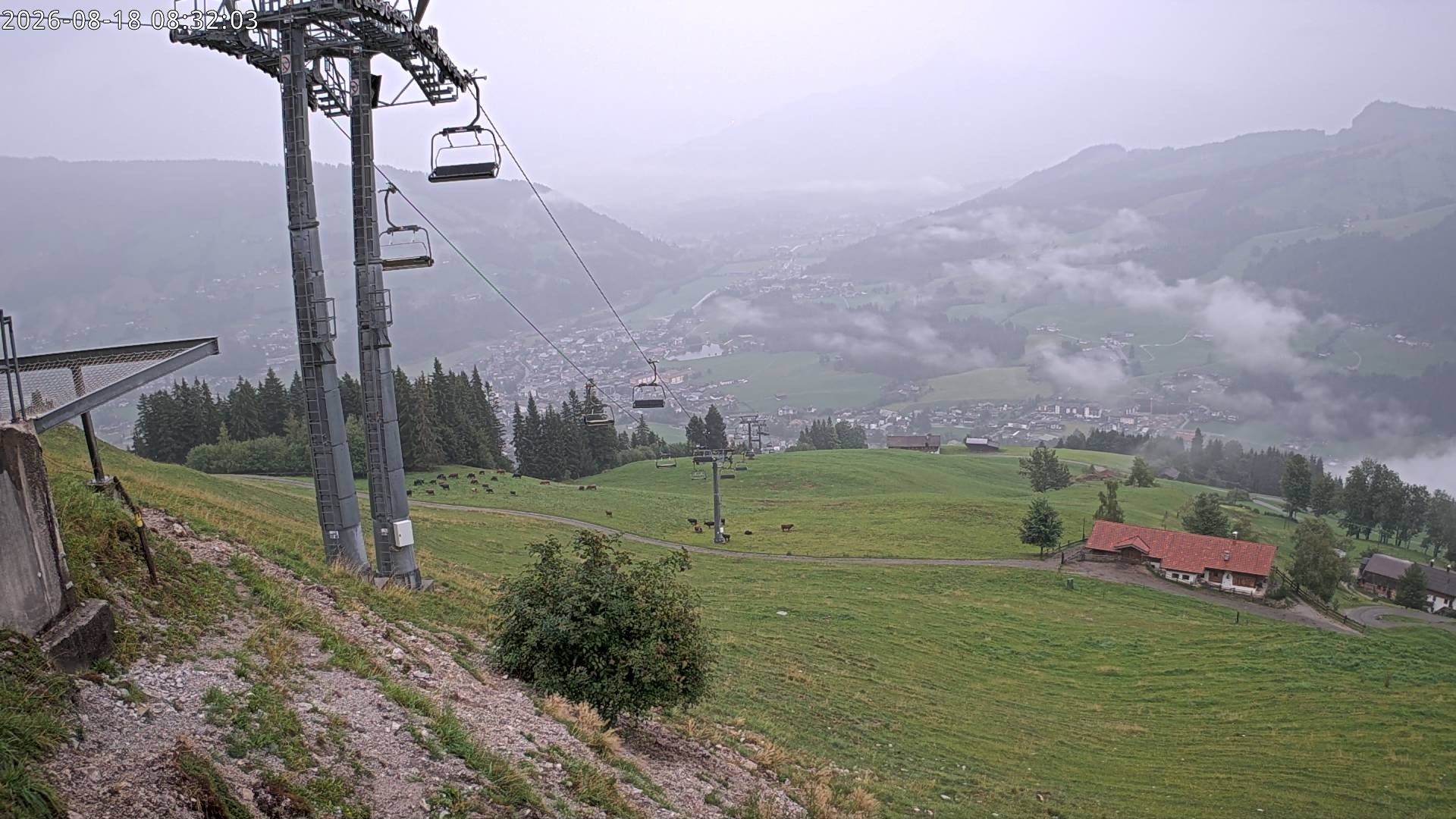 Archiv Foto Webcam Bergstation Gaisberg, Kitzbühel