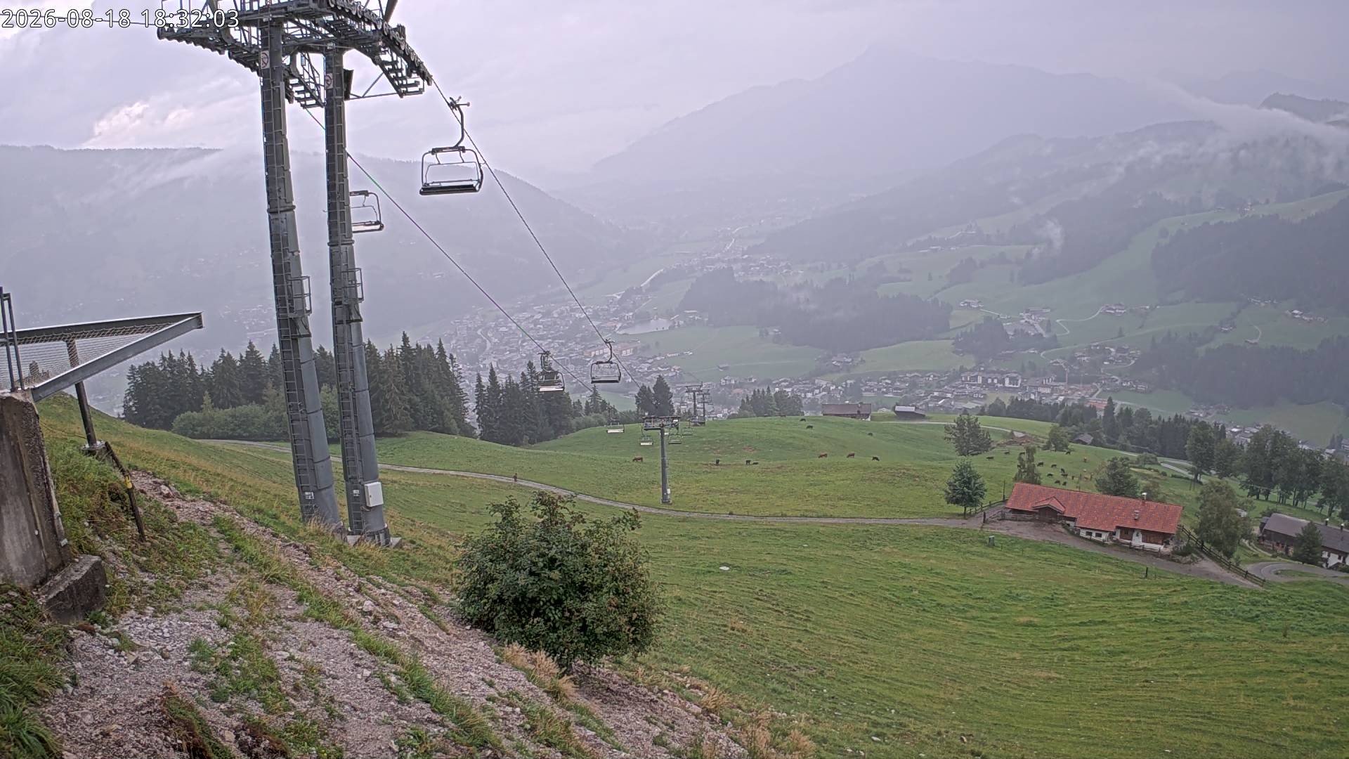 Archiv Foto Webcam Bergstation Gaisberg, Kitzbühel