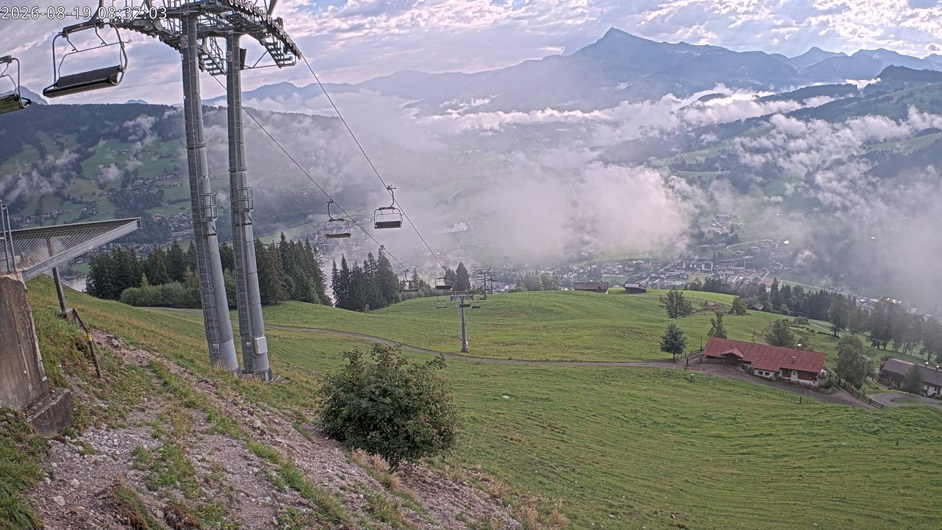 Archiv Foto Webcam Bergstation Gaisberg, Kitzbühel