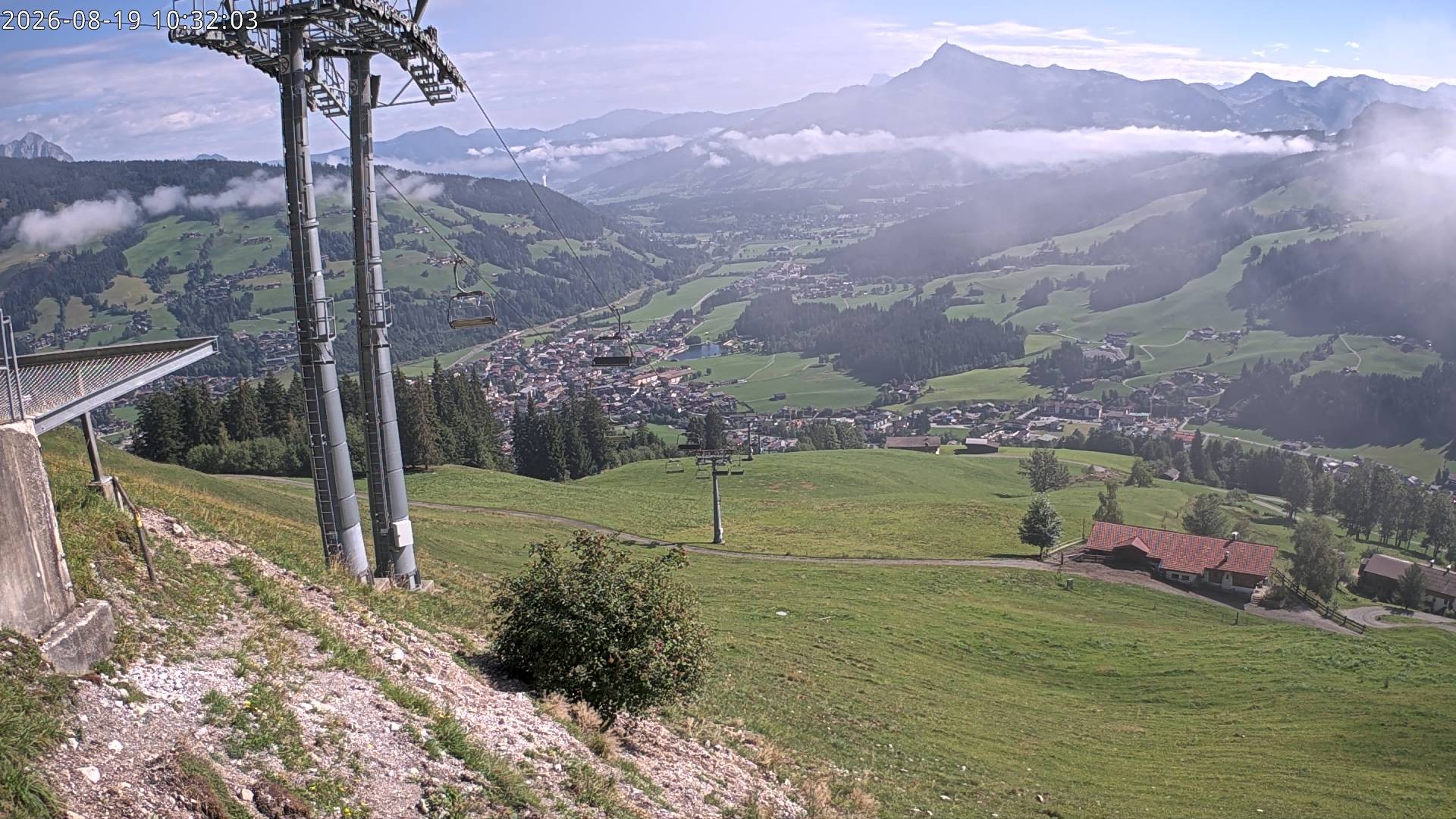Archiv Foto Webcam Bergstation Gaisberg, Kitzbühel