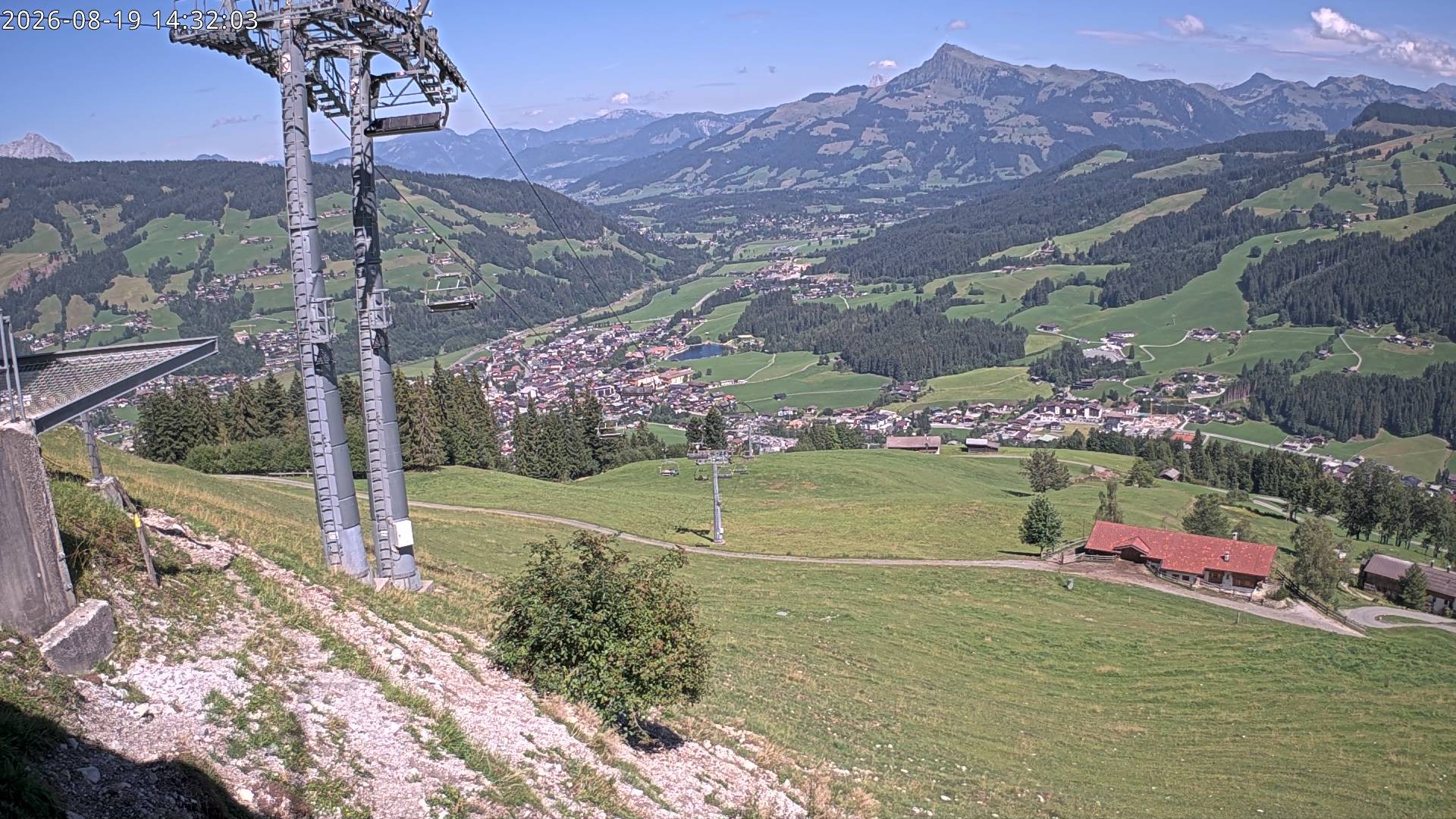 Archiv Foto Webcam Bergstation Gaisberg, Kitzbühel