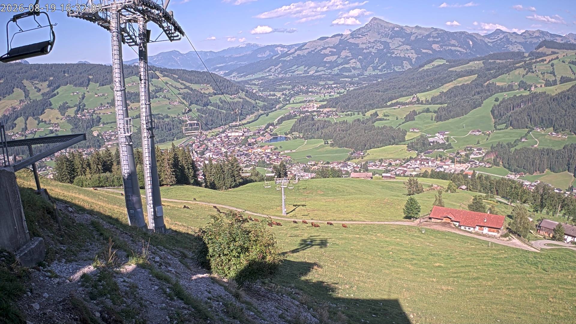 Archiv Foto Webcam Bergstation Gaisberg, Kitzbühel