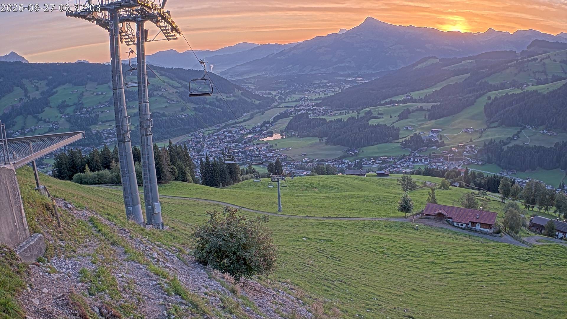 Archiv Foto Webcam Bergstation Gaisberg, Kitzbühel