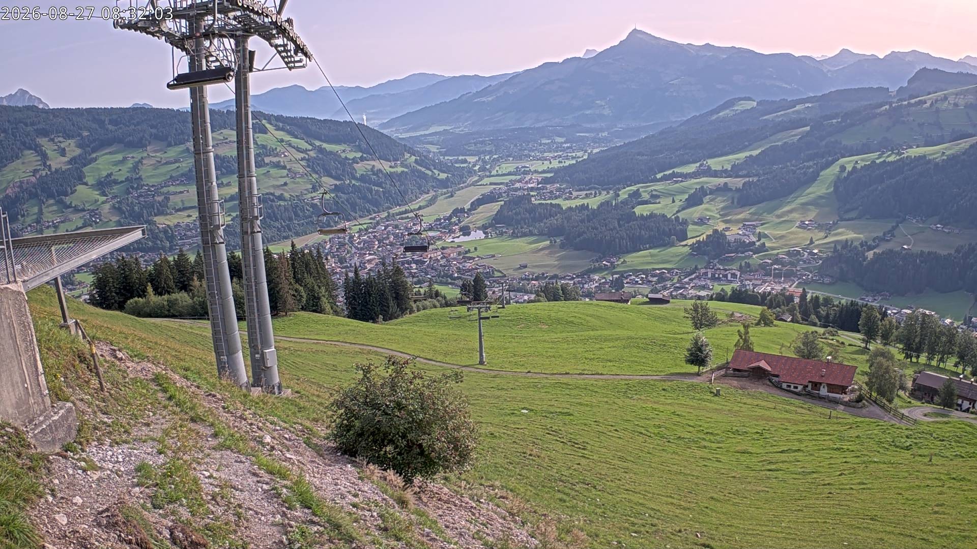 Archiv Foto Webcam Bergstation Gaisberg, Kitzbühel