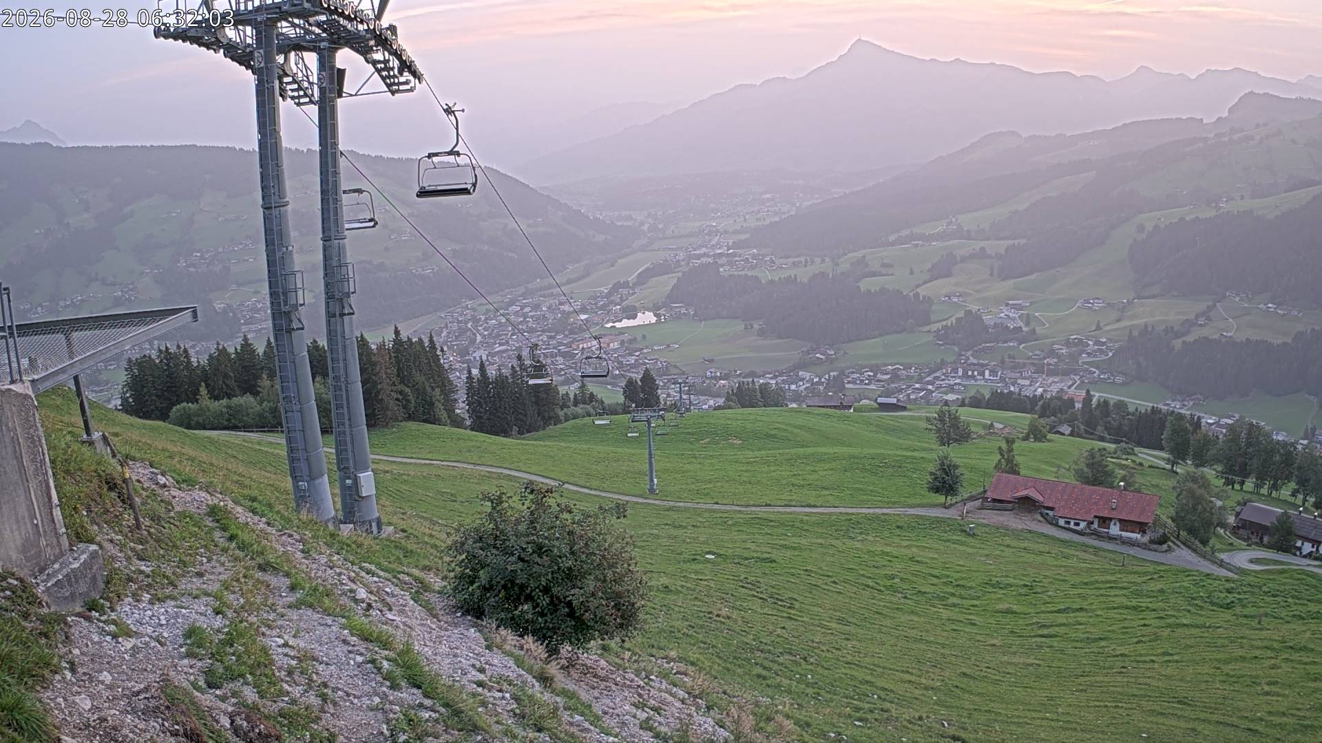 Archiv Foto Webcam Bergstation Gaisberg, Kitzbühel