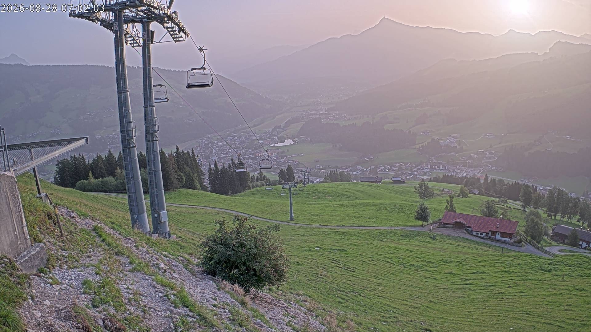 Archiv Foto Webcam Bergstation Gaisberg, Kitzbühel