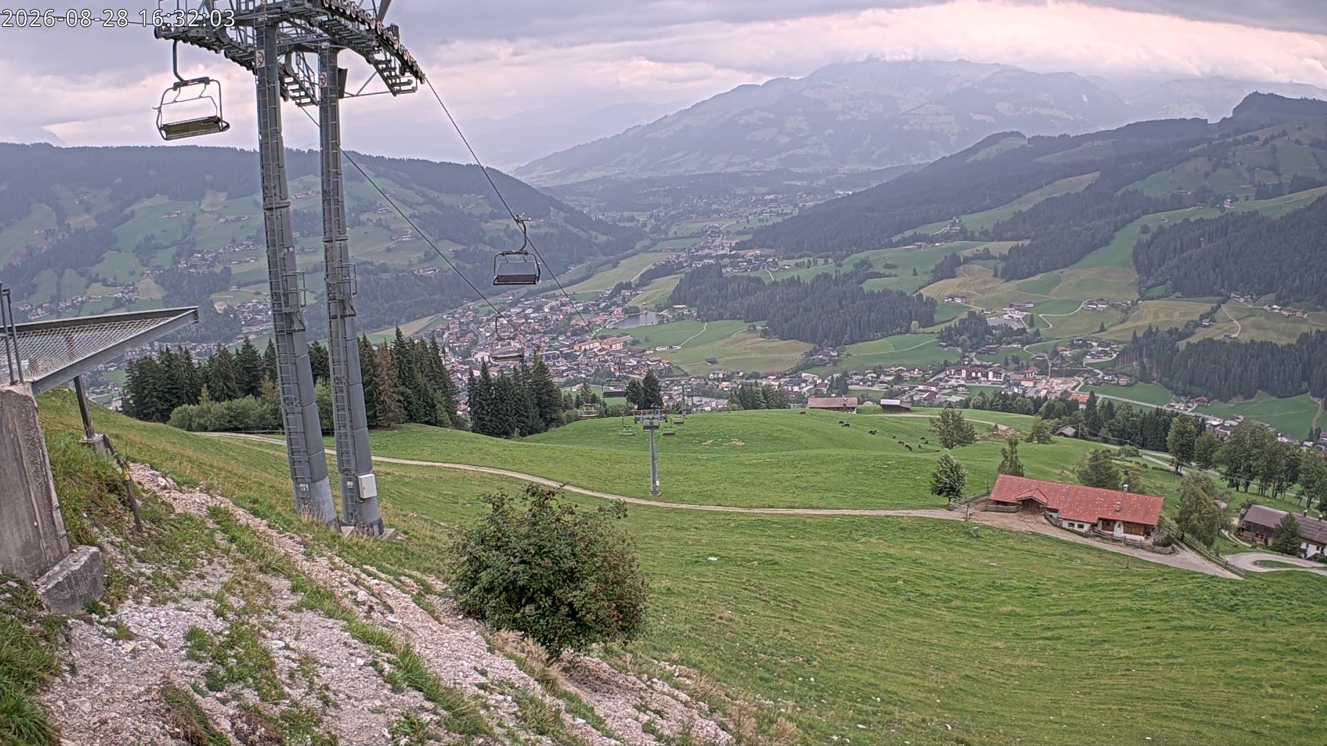 Archiv Foto Webcam Bergstation Gaisberg, Kitzbühel