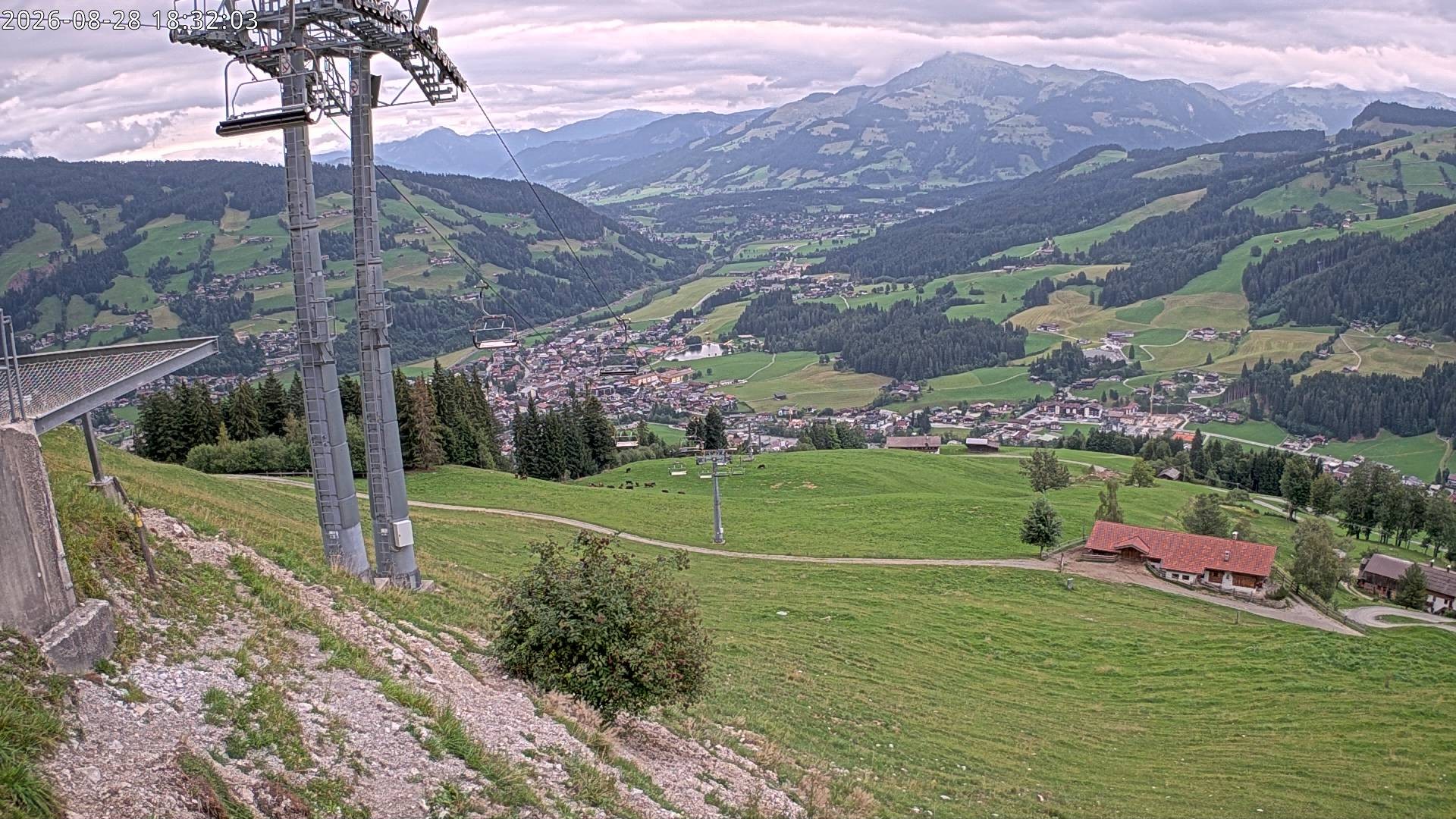 Archiv Foto Webcam Bergstation Gaisberg, Kitzbühel