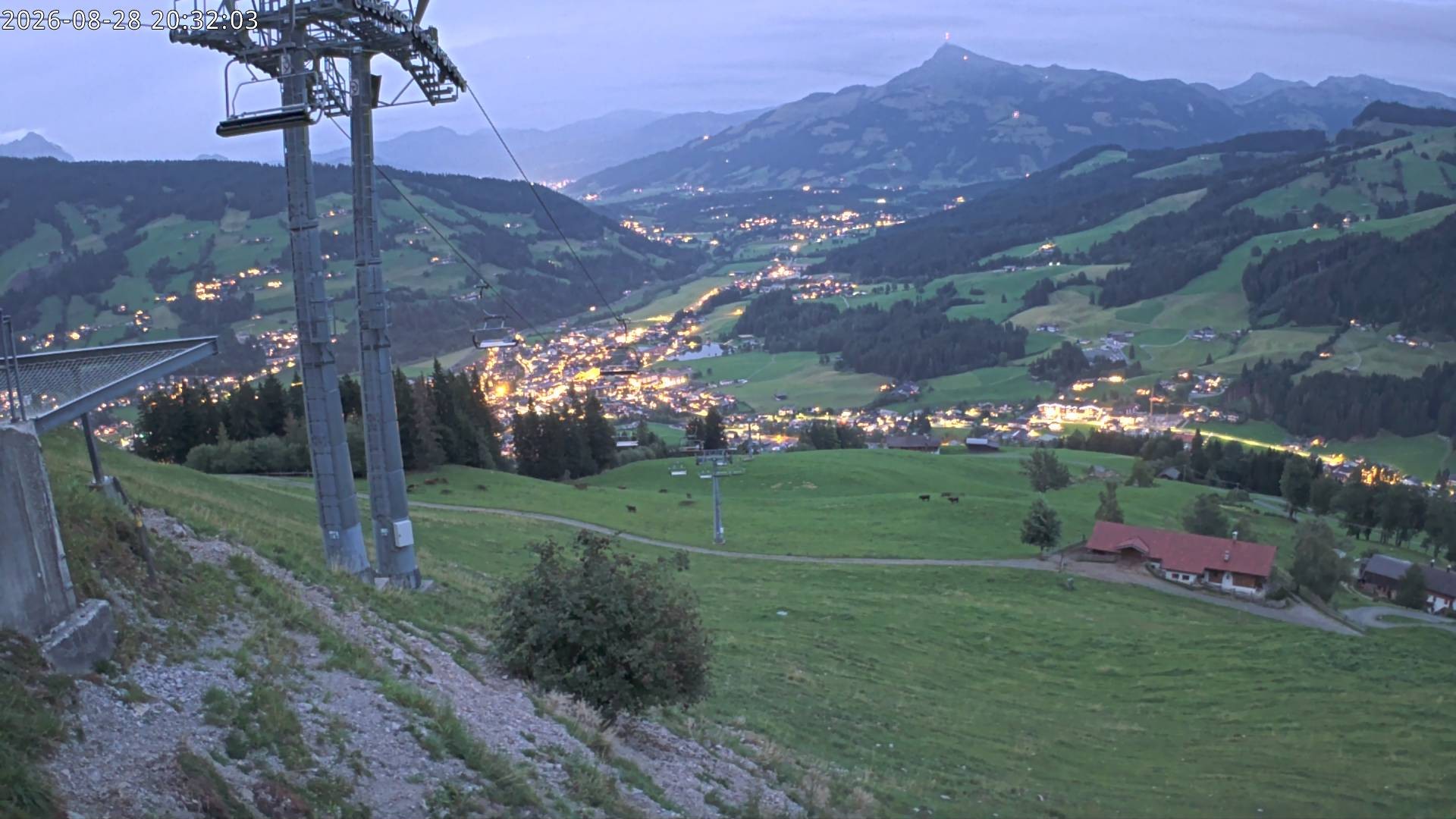 Archiv Foto Webcam Bergstation Gaisberg, Kitzbühel