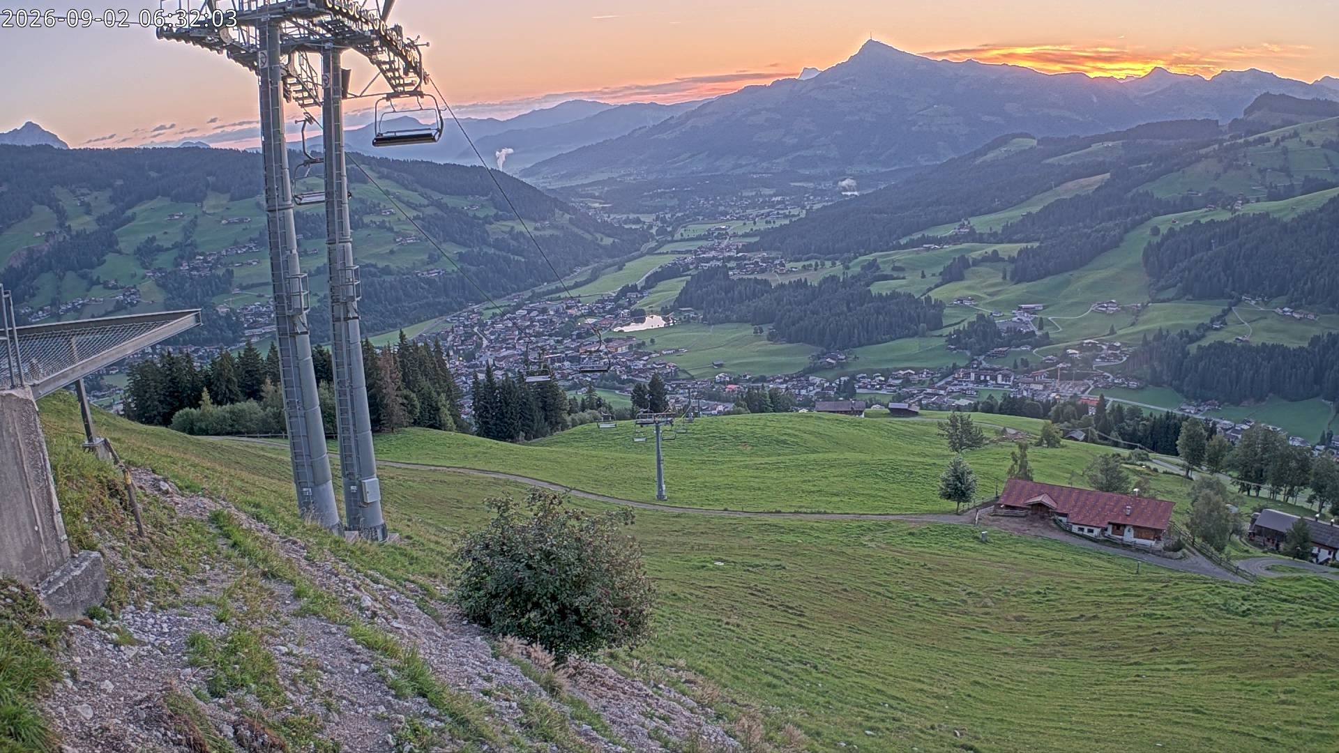 Archiv Foto Webcam Bergstation Gaisberg, Kitzbühel