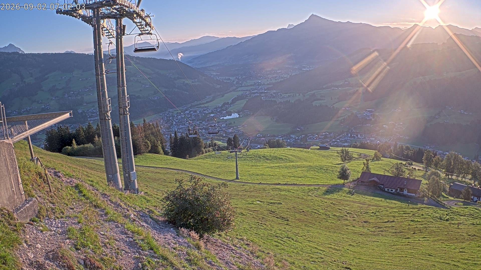 Archiv Foto Webcam Bergstation Gaisberg, Kitzbühel