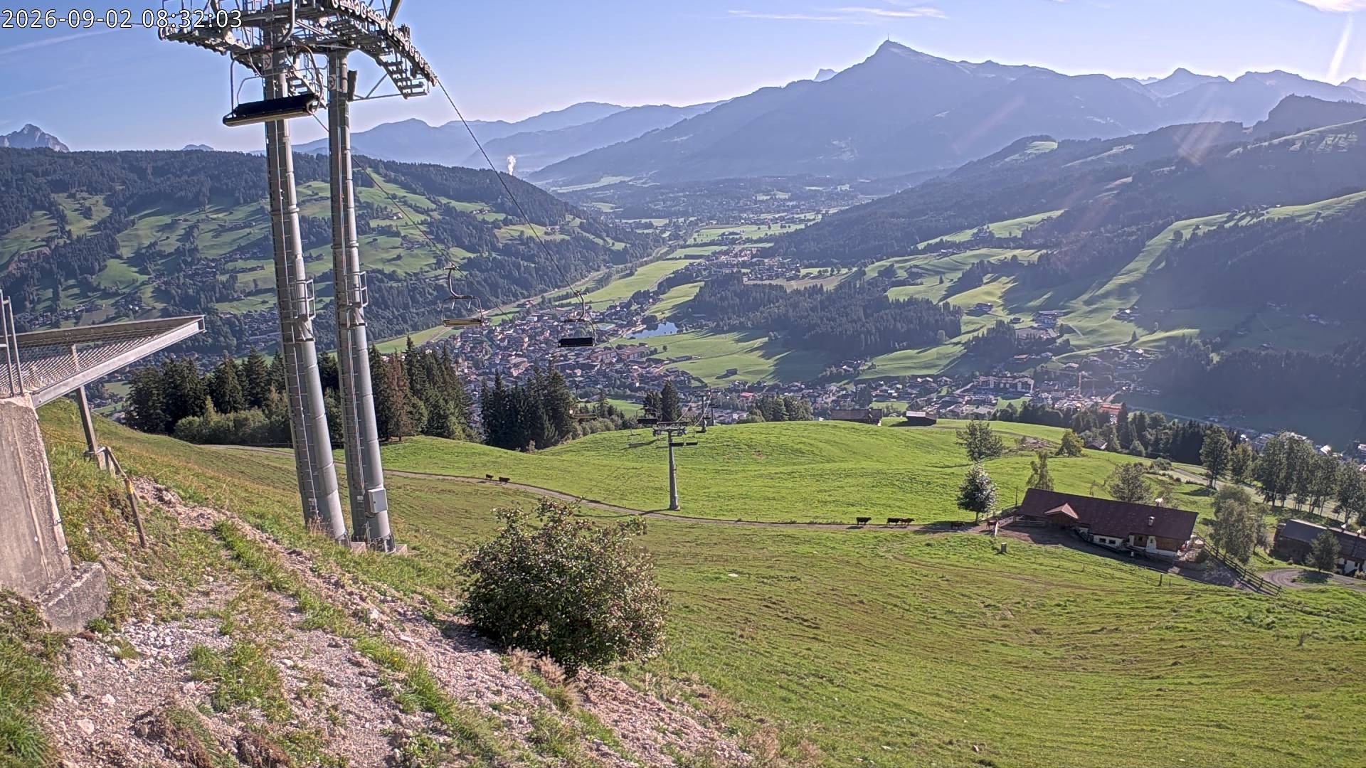 Archiv Foto Webcam Bergstation Gaisberg, Kitzbühel