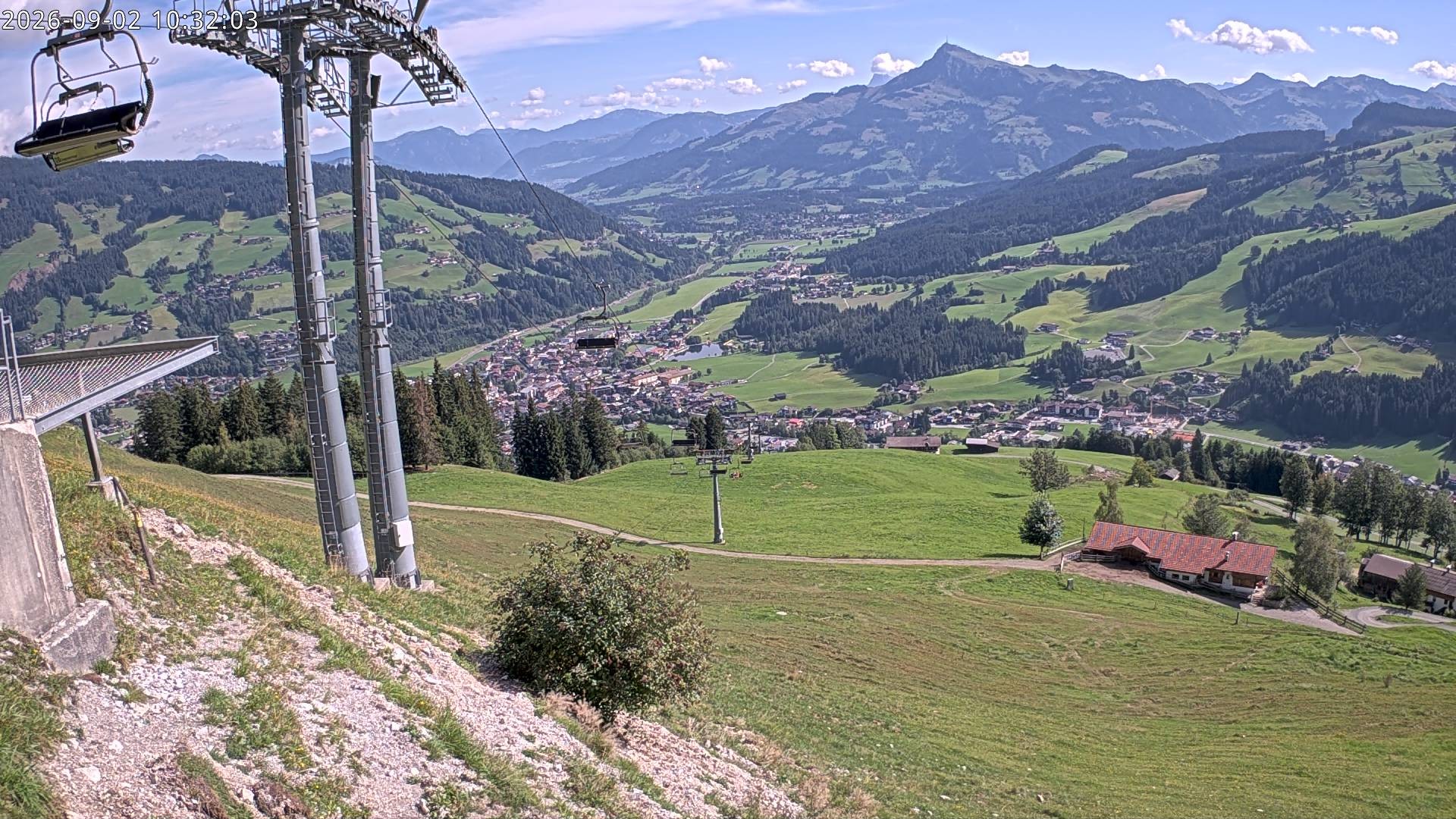 Archiv Foto Webcam Bergstation Gaisberg, Kitzbühel