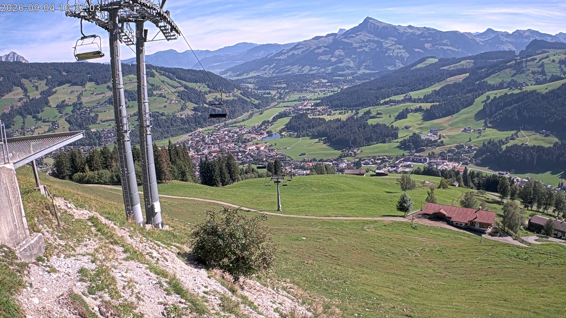 Archiv Foto Webcam Bergstation Gaisberg, Kitzbühel