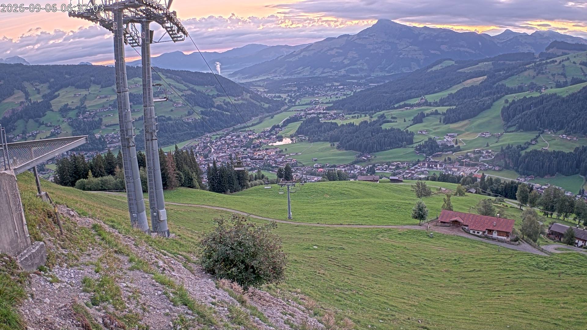 Archiv Foto Webcam Bergstation Gaisberg, Kitzbühel