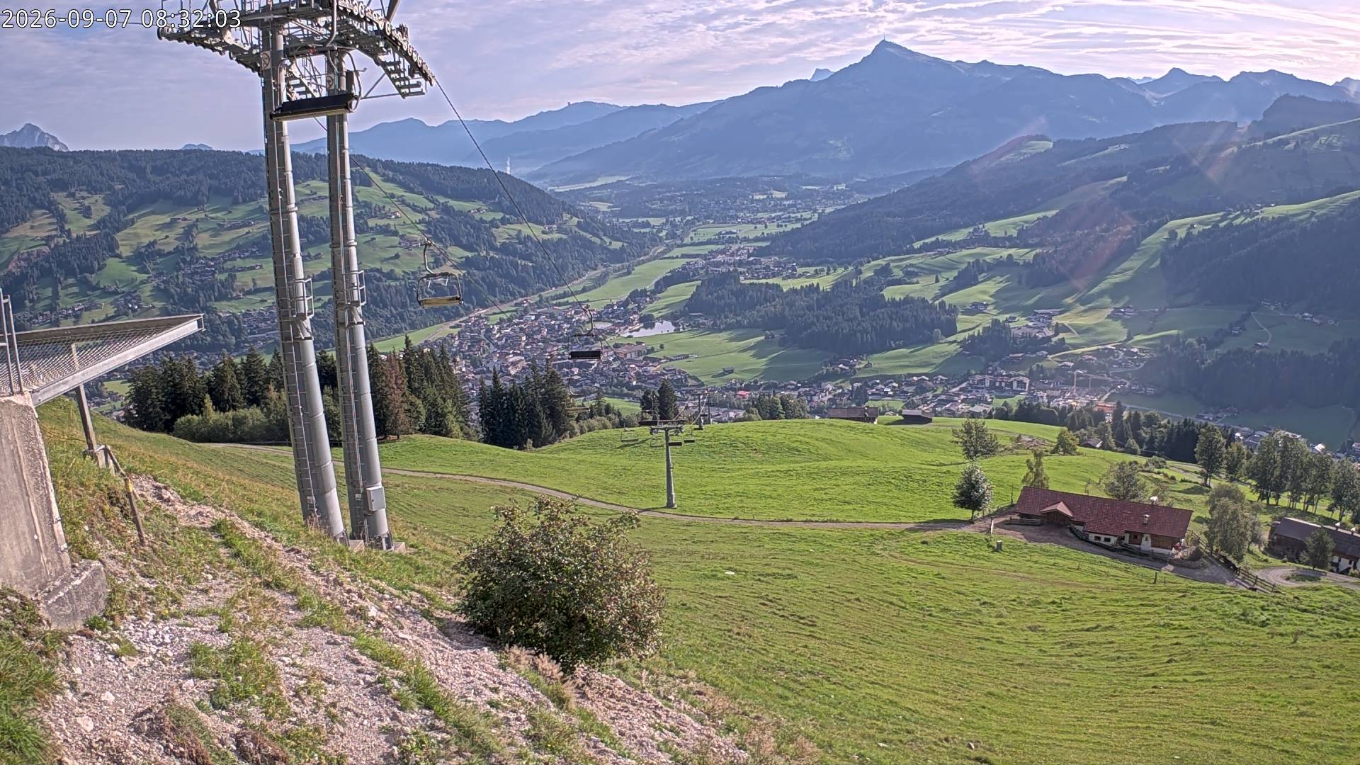 Archiv Foto Webcam Bergstation Gaisberg, Kitzbühel