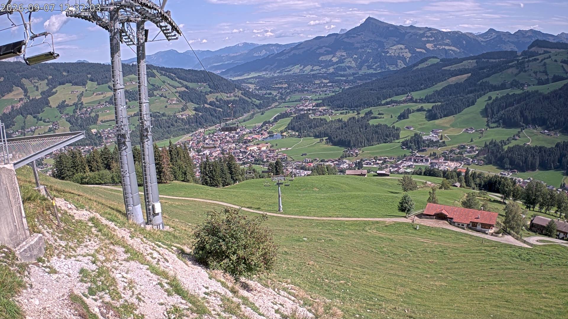 Archiv Foto Webcam Bergstation Gaisberg, Kitzbühel
