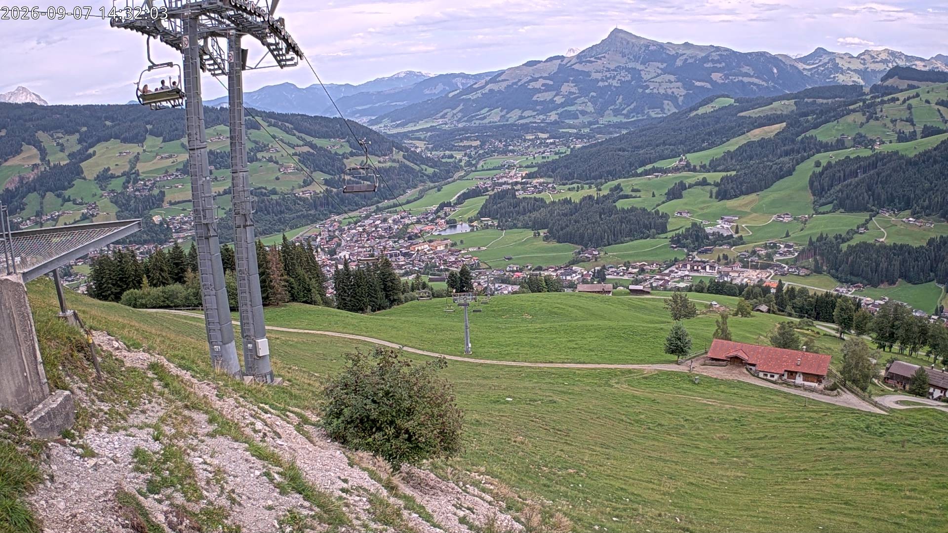 Archiv Foto Webcam Bergstation Gaisberg, Kitzbühel