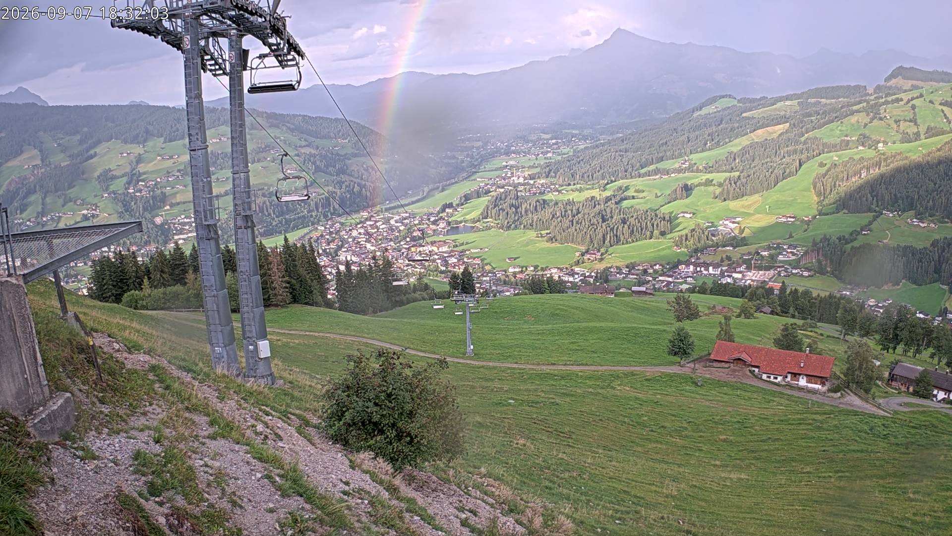 Archiv Foto Webcam Bergstation Gaisberg, Kitzbühel