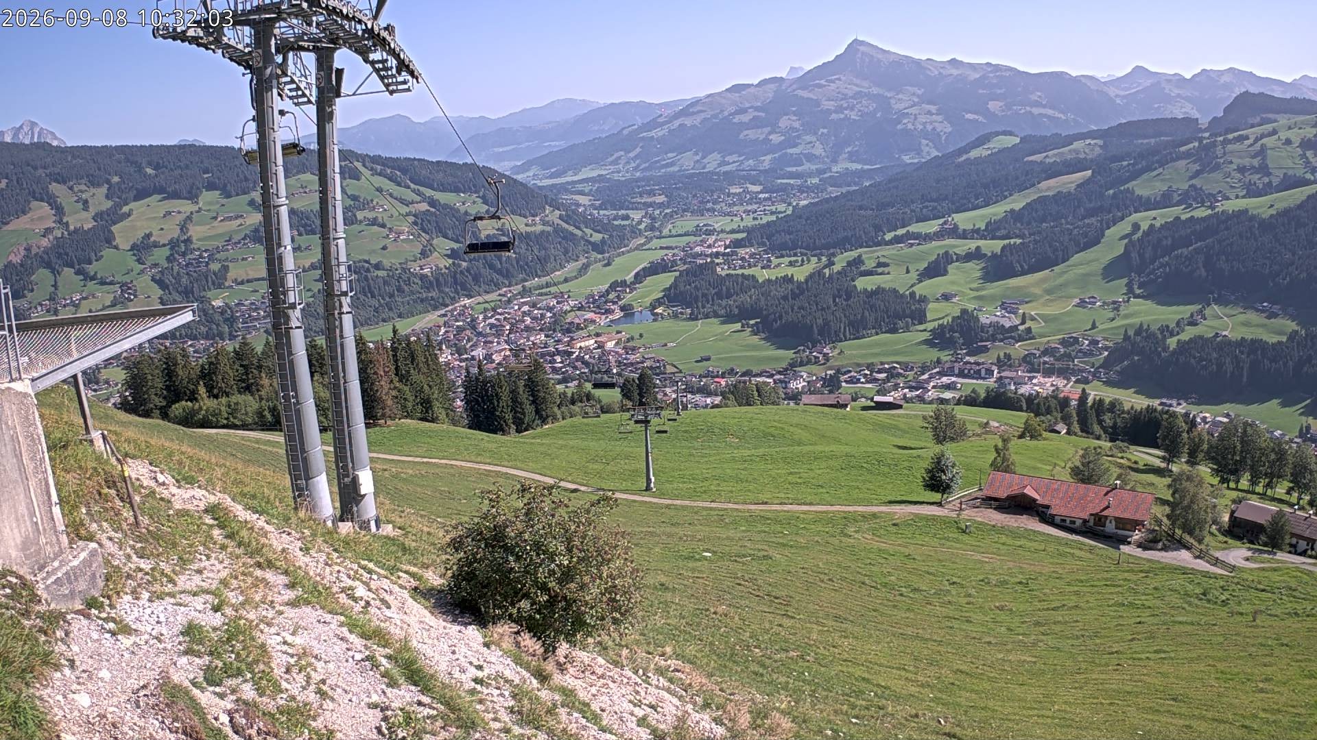 Archiv Foto Webcam Bergstation Gaisberg, Kitzbühel