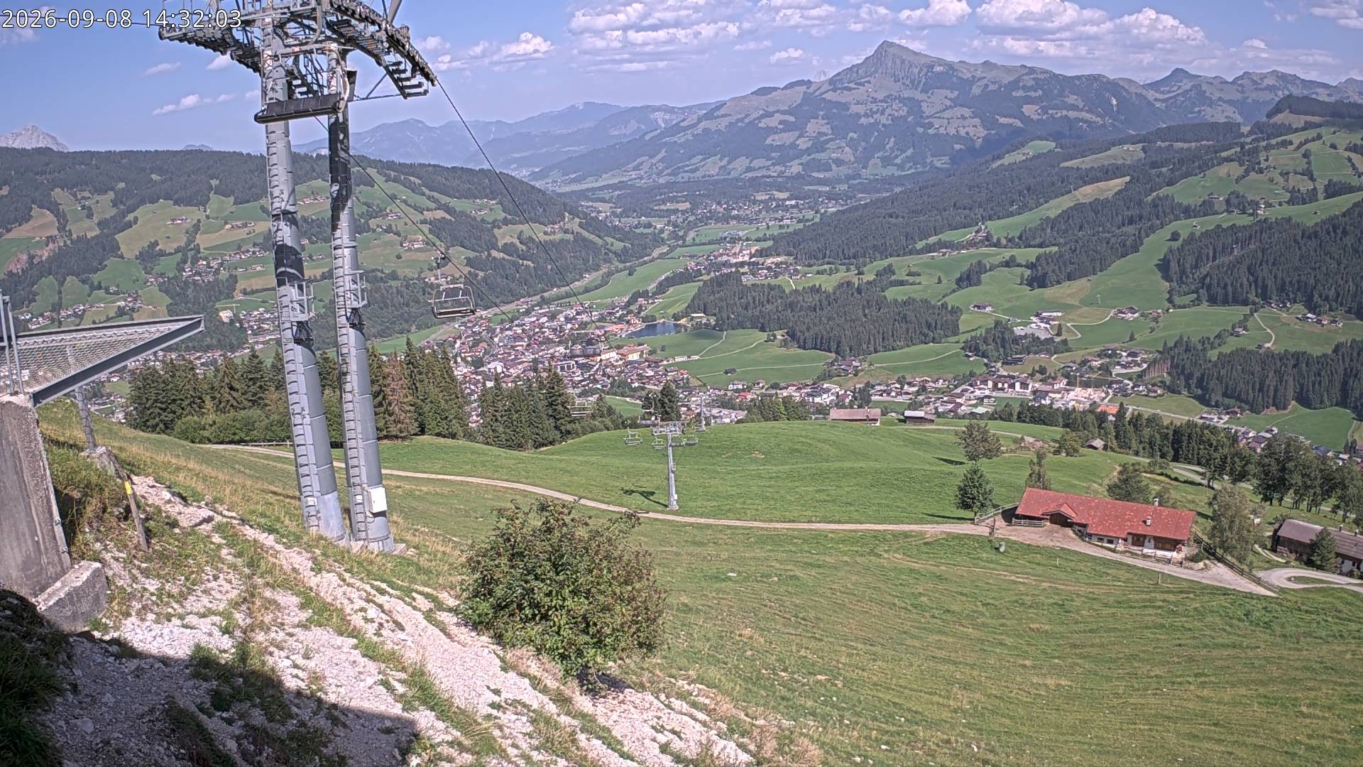 Archiv Foto Webcam Bergstation Gaisberg, Kitzbühel