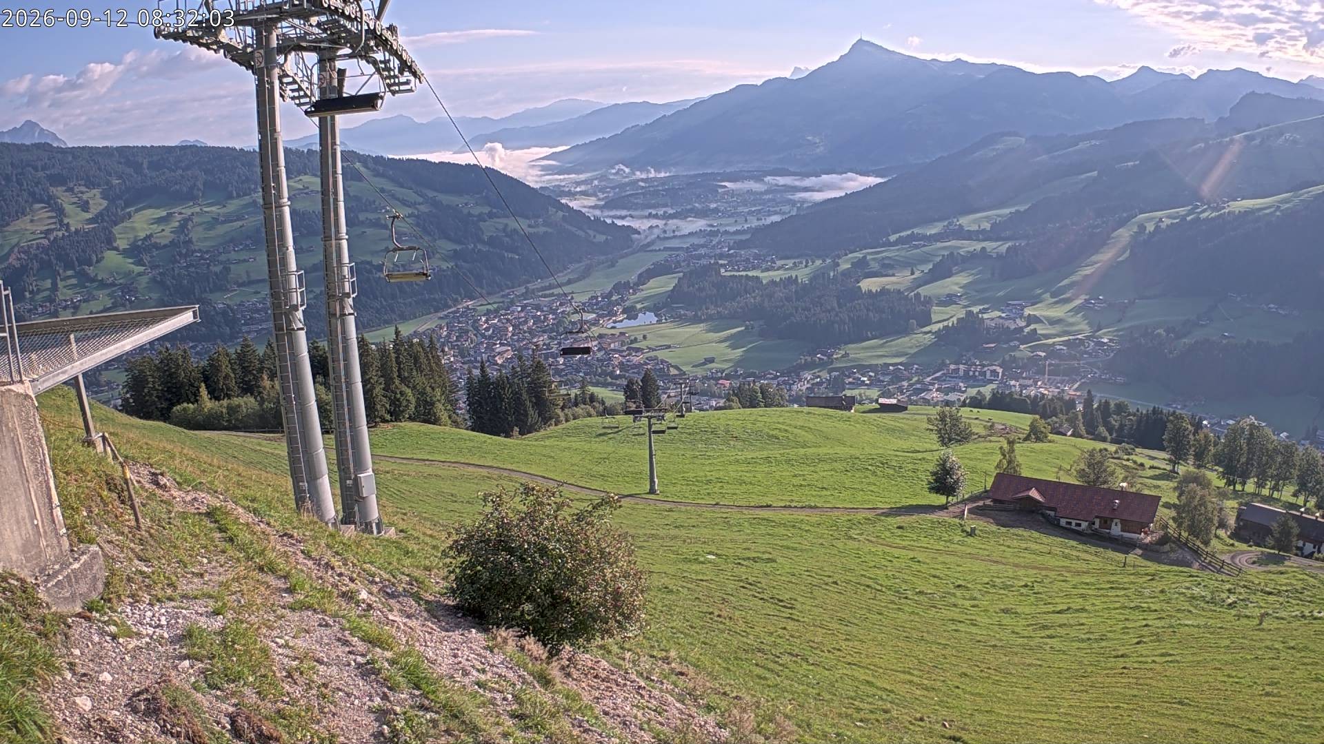 Archiv Foto Webcam Bergstation Gaisberg, Kitzbühel