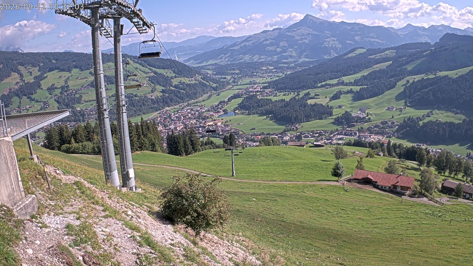Archiv Foto Webcam Bergstation Gaisberg, Kitzbühel